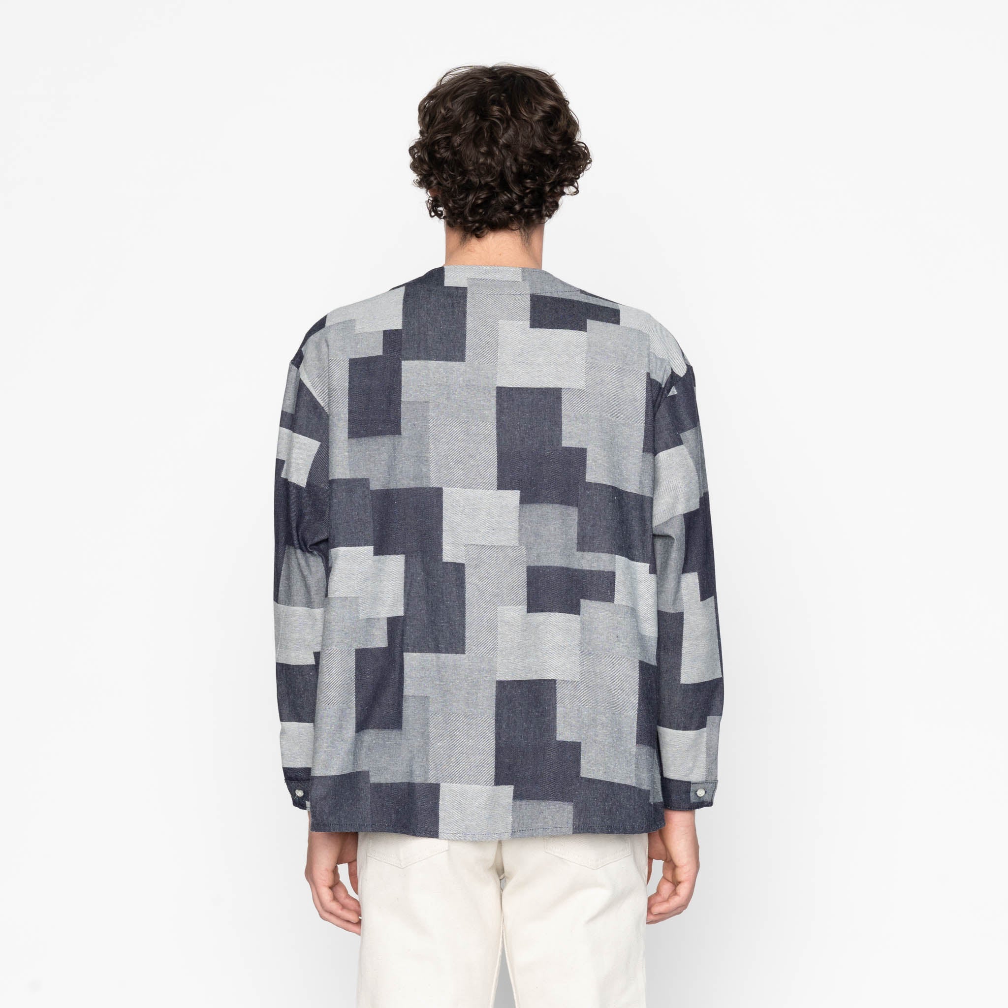 Wise Guy - Jacquard Denim - Indigo by Naked & Famous Denim