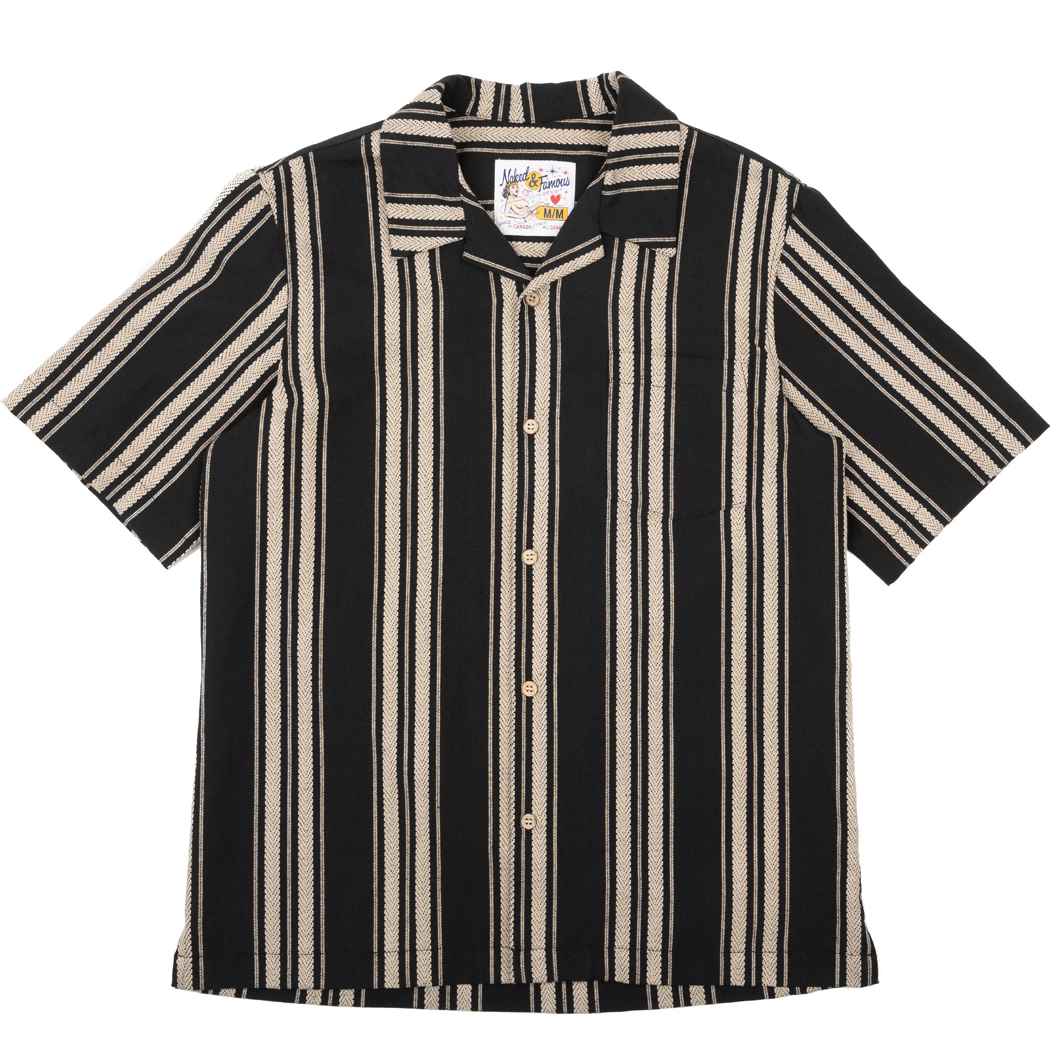 Aloha Shirt - Jungle Jacquard - Navy