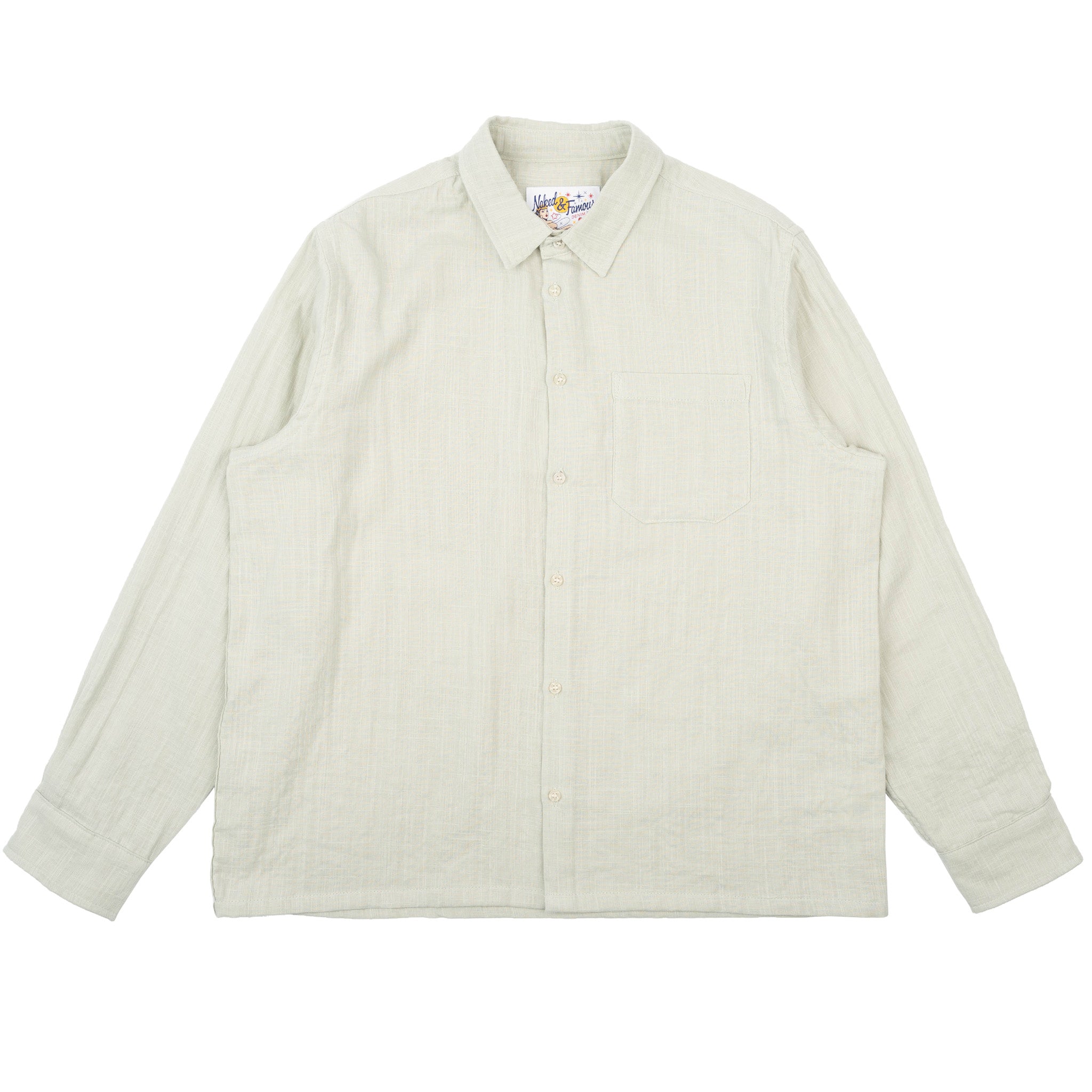 True Shirt - Double Weave Slub Gauze - Mint