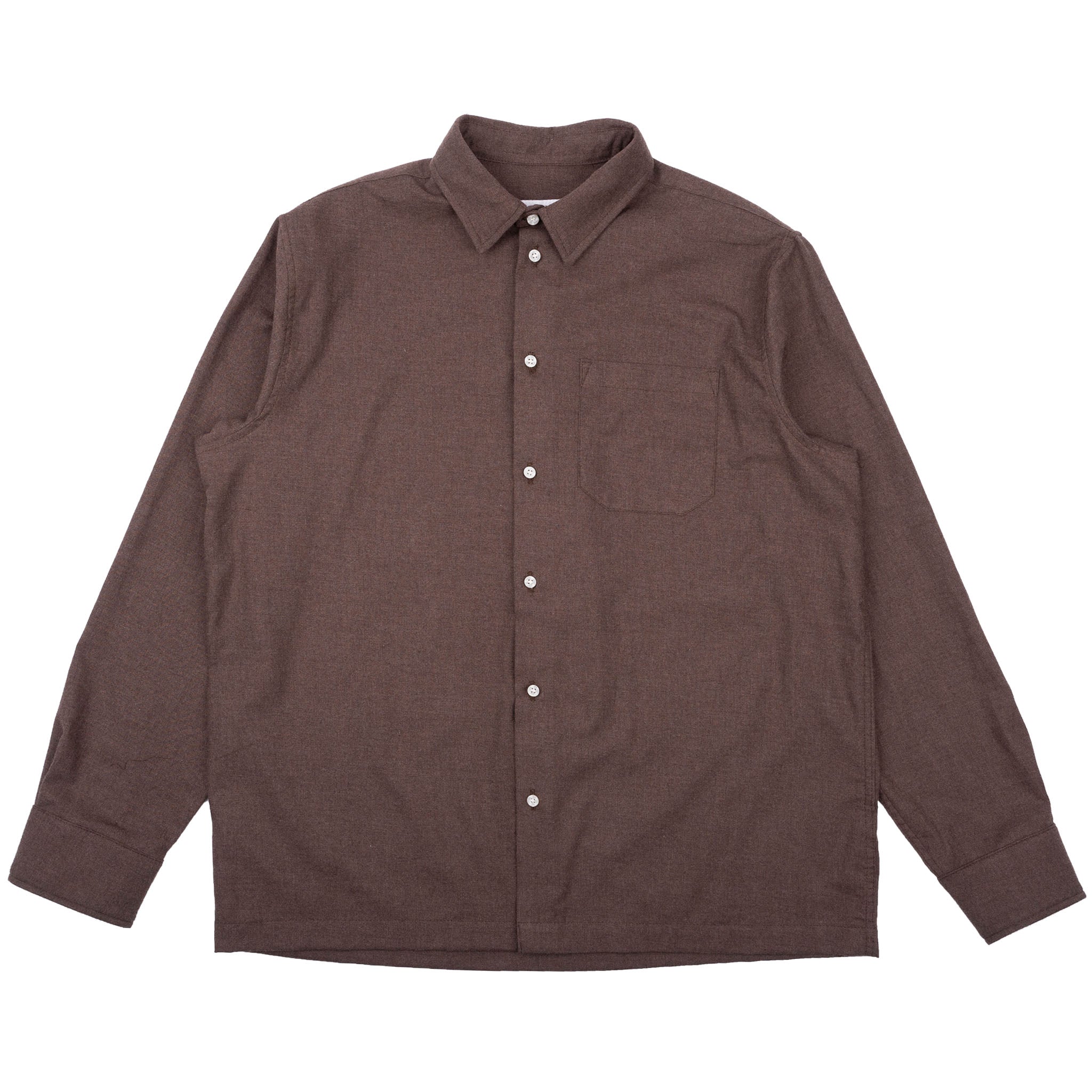 True Shirt - Soft Twill - Brown by Naked & Famous Denim