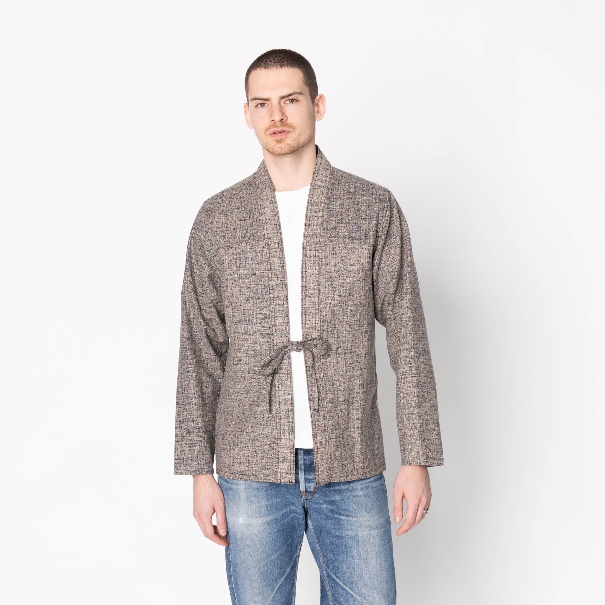 Kimono Shirt - Kimono Scramble - Indigo