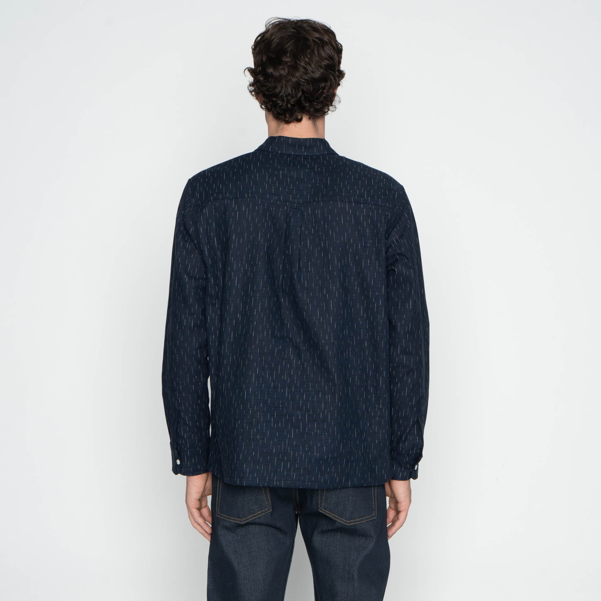 True Shirt - Kimono Rain - Indigo by Naked & Famous Denim