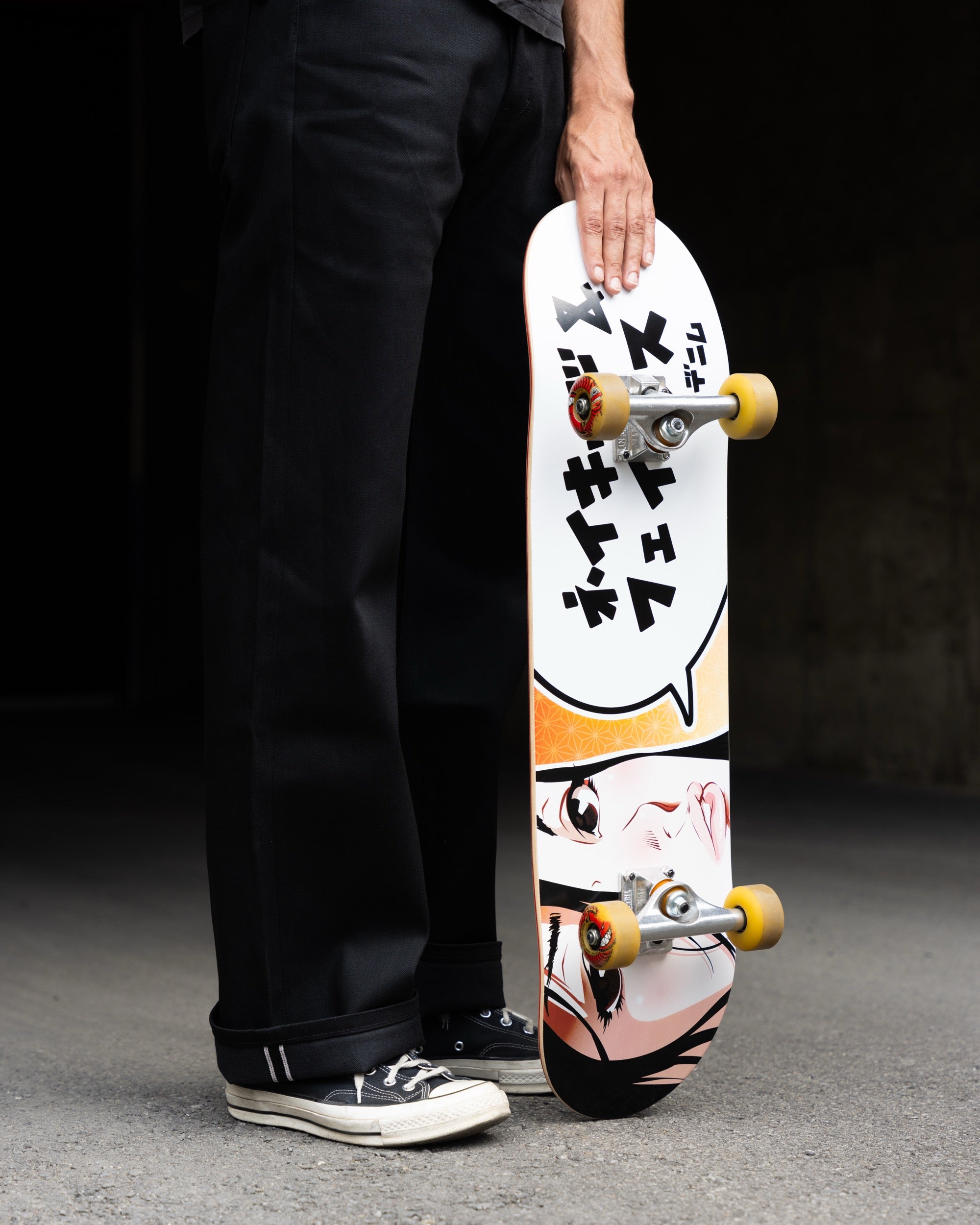 Skateboard Deck - Flower of Carnage - Made in Canada | Naked