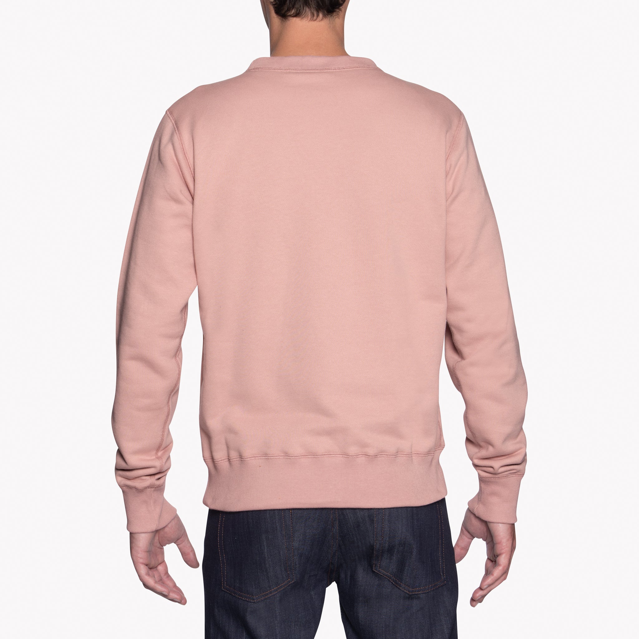 Crewneck - Heavyweight Terry - Blush by Naked & Famous Denim
