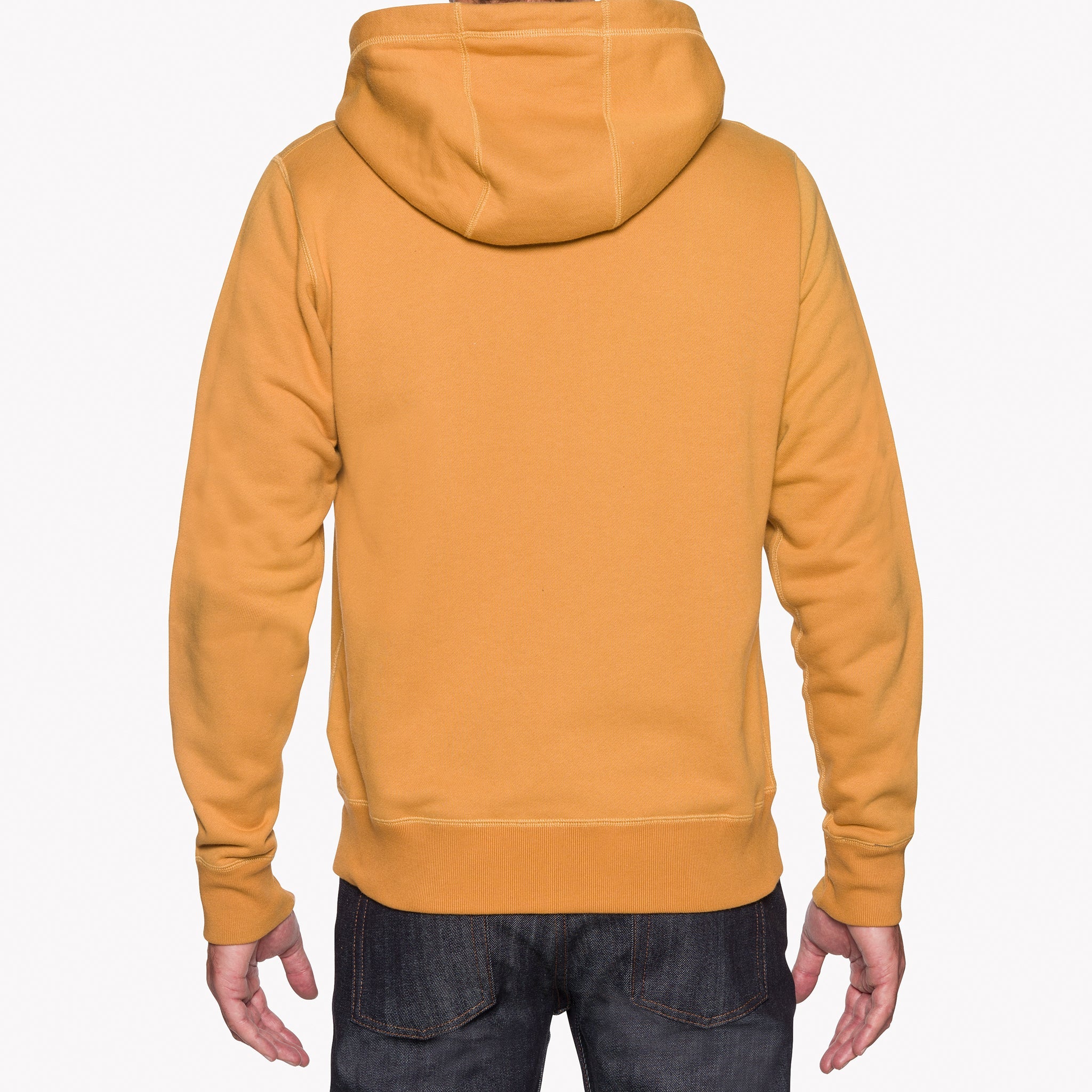 Zip Hoodie - Heavyweight Terry - Amber by Naked & Famous Denim