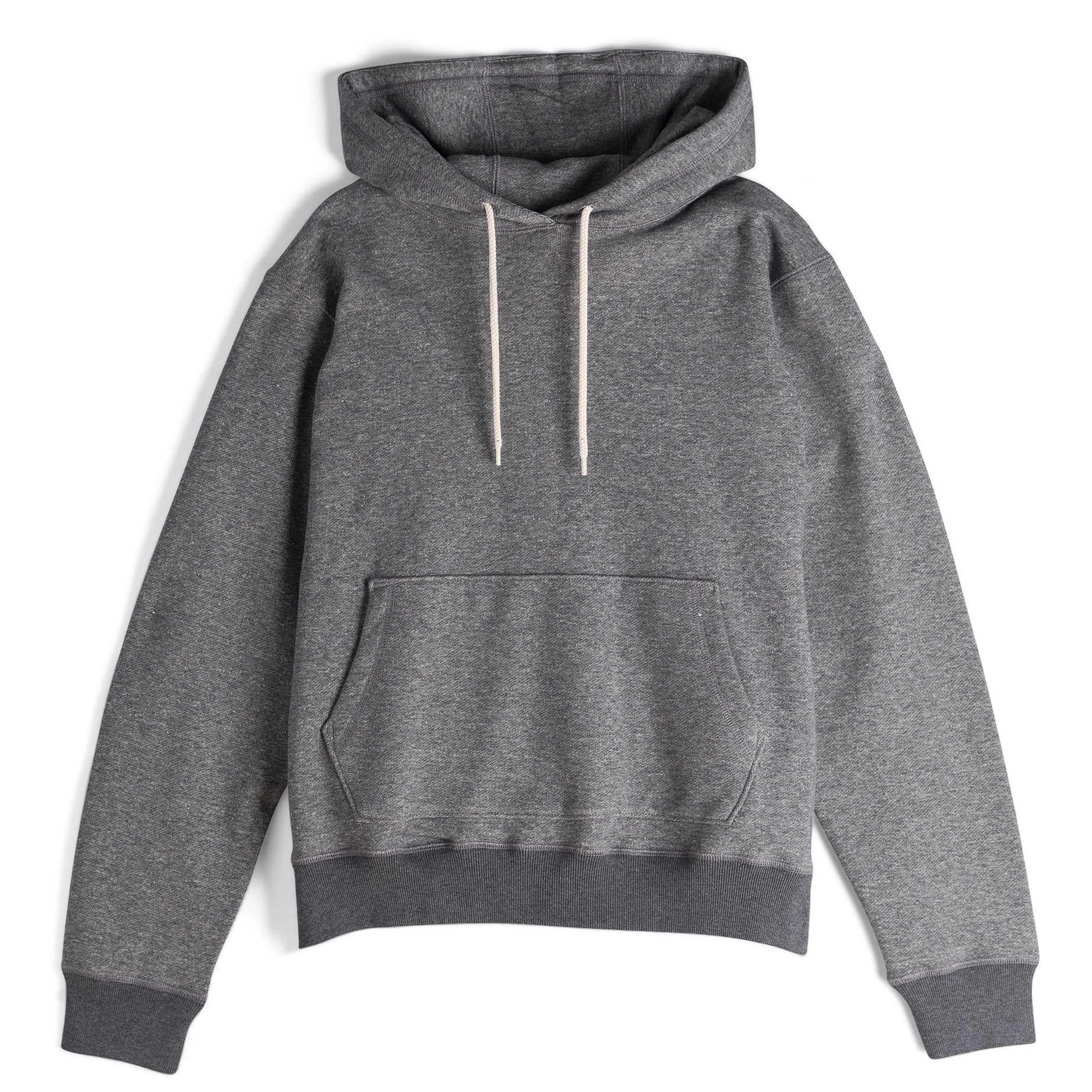 Pullover Hoodie - Heavyweight Terry - Charcoal by Naked & Famous Denim