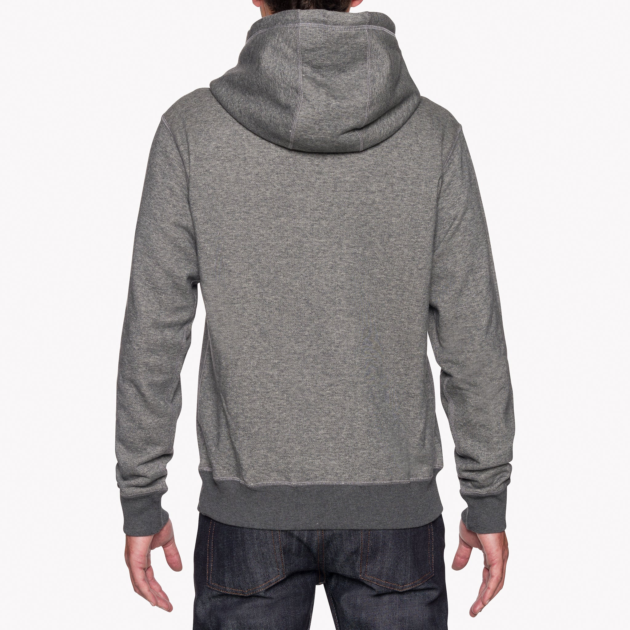Pullover Hoodie - Heavyweight Terry - Charcoal by Naked & Famous Denim