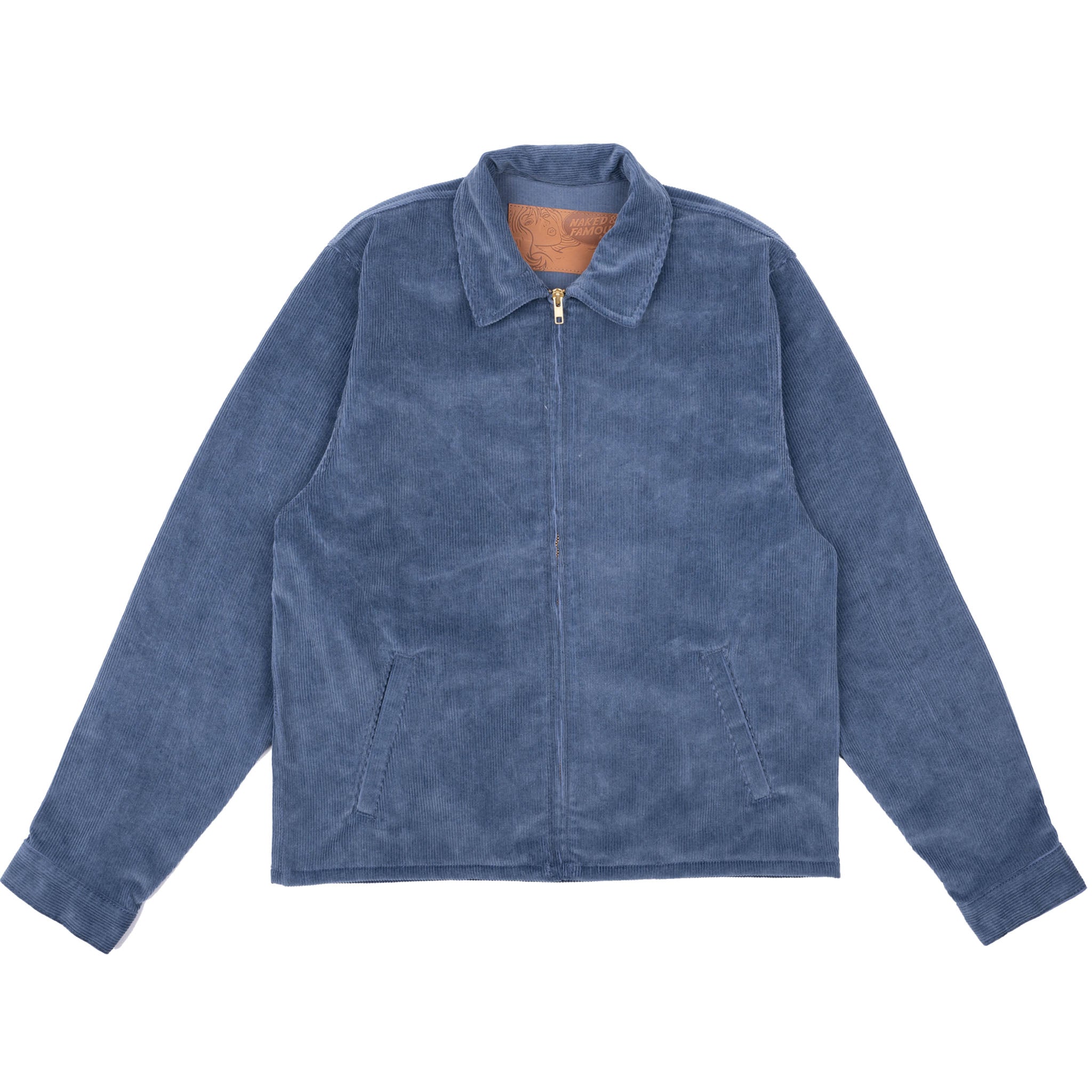 Zip Chore - Faded Corduroy Organic -  Indigo