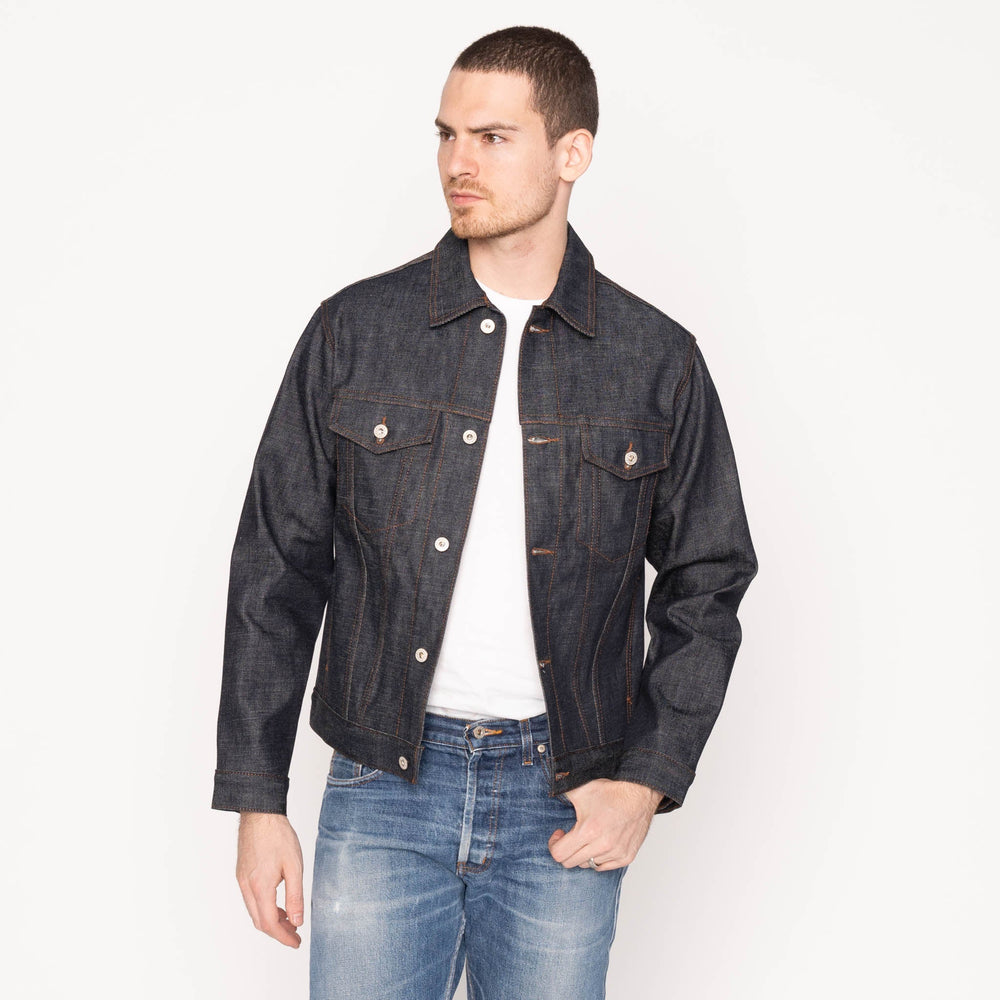 Denim Jacket - Love & Peace Selvedge by Naked & Famous Denim