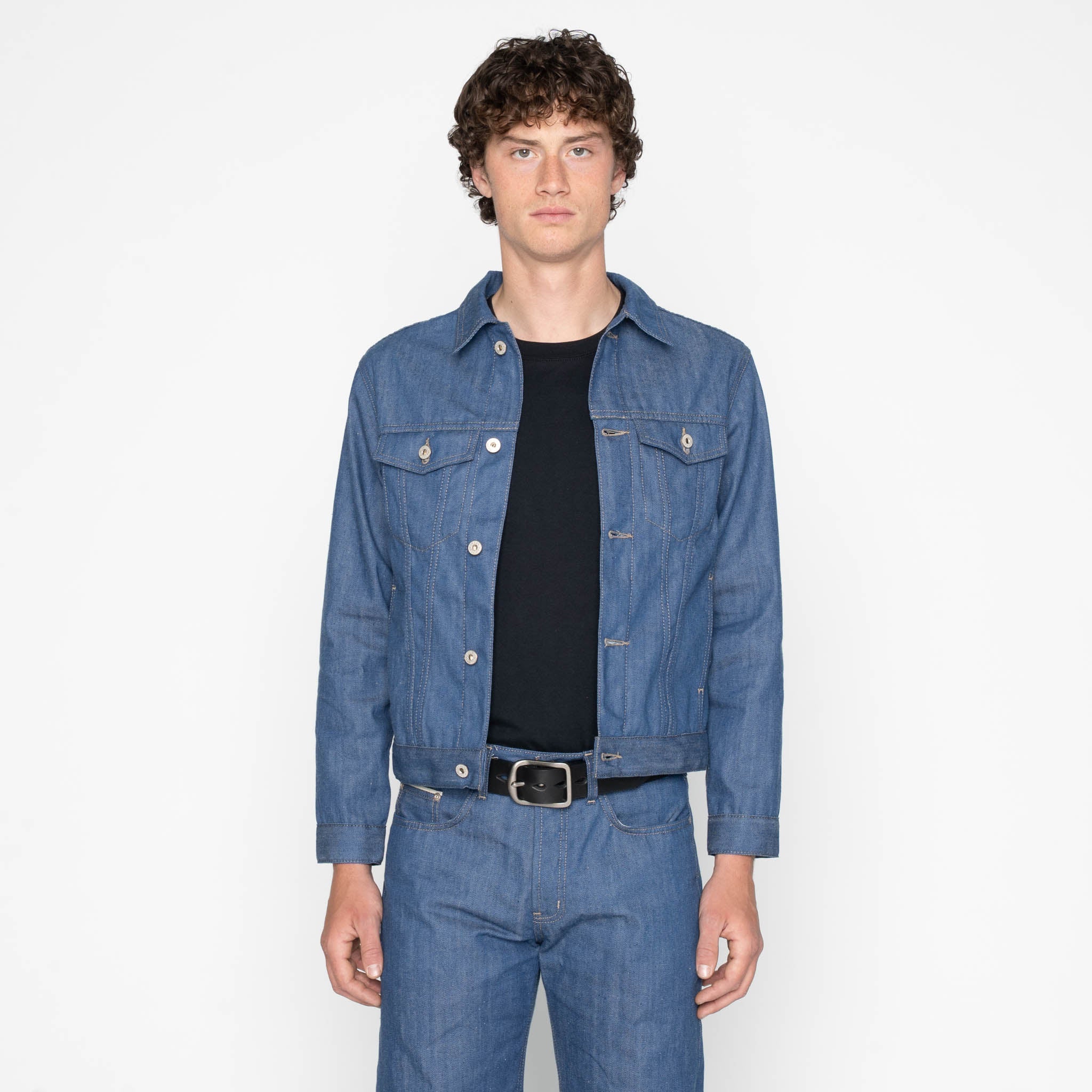 Denim Jacket - The Cat’s Pajamas Selvedge - Blue by Naked & Famous Denim