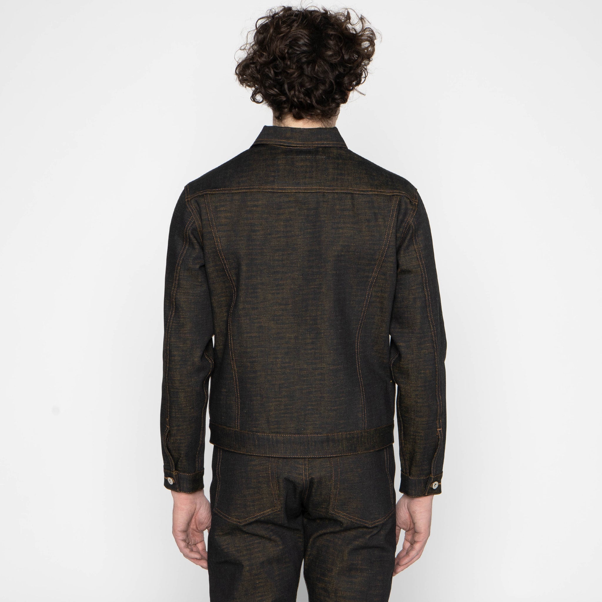 Denim Jacket - Citrus Kasuri Selvedge