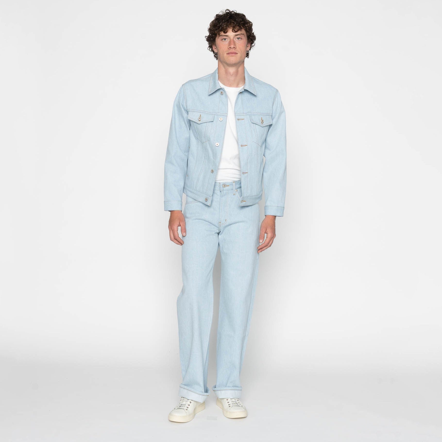 Denim Jacket - Secret Agent Denim - Bleach Blue