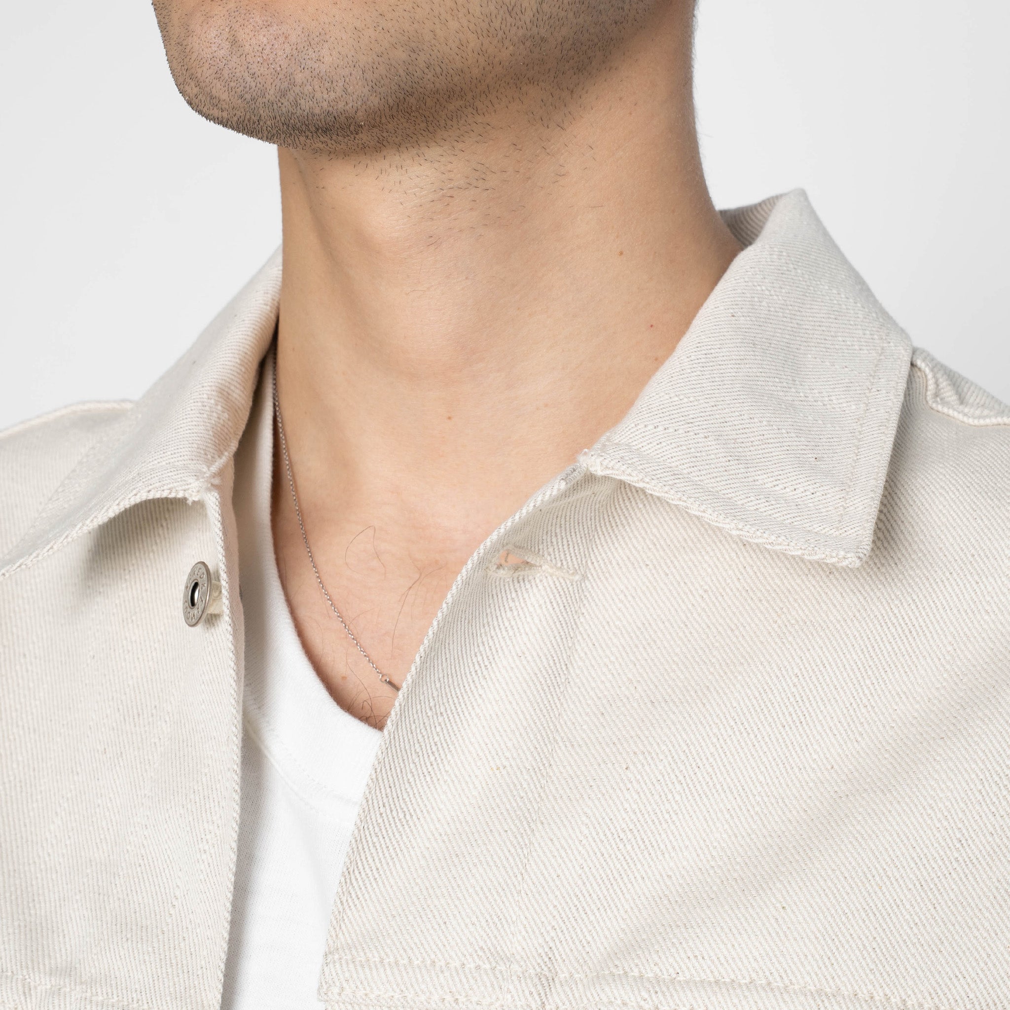 Denim Jacket - Tabi Selvedge - Off White