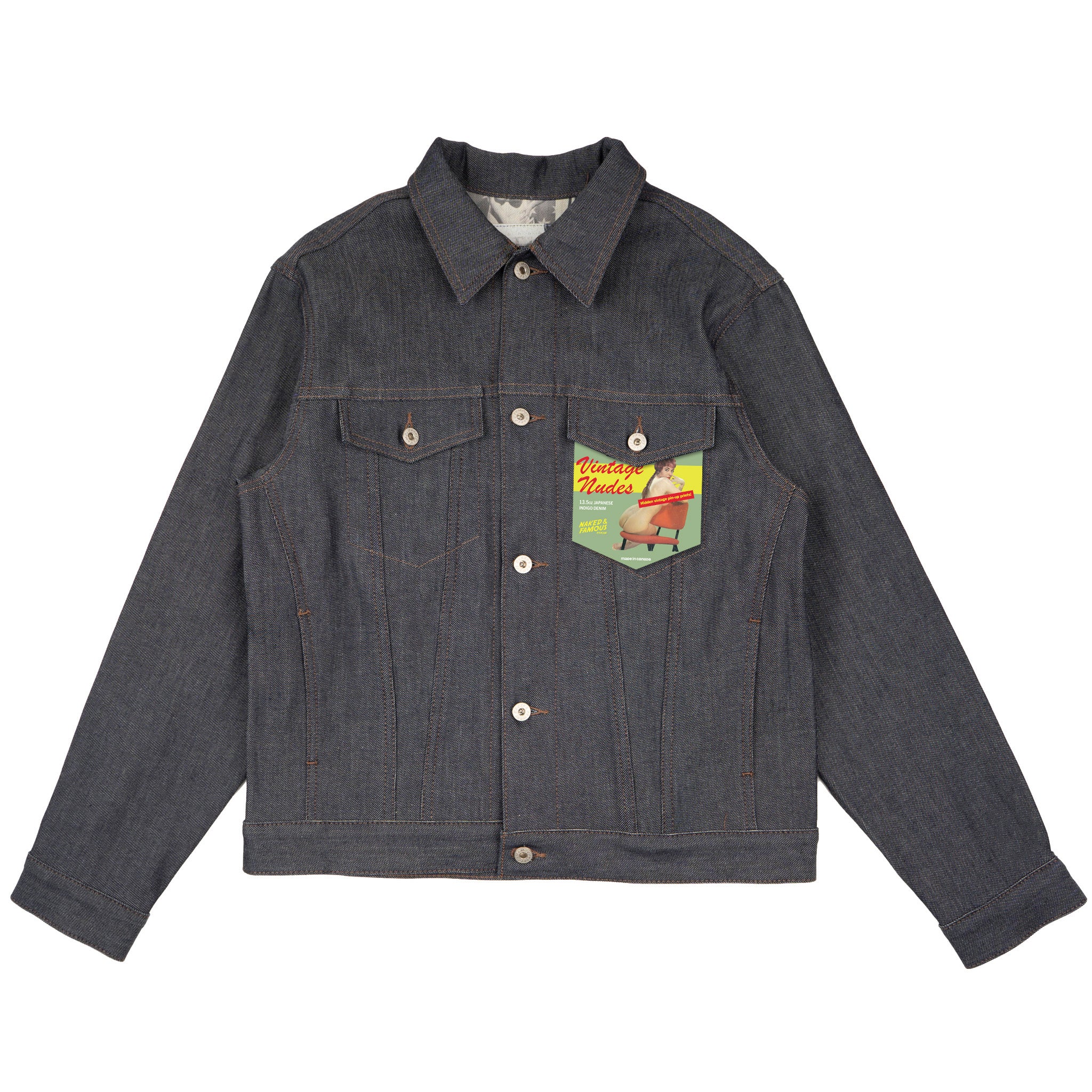 Denim Jacket - MIJ13 - Okayama Spirit Kuro | Naked & Famous Denim