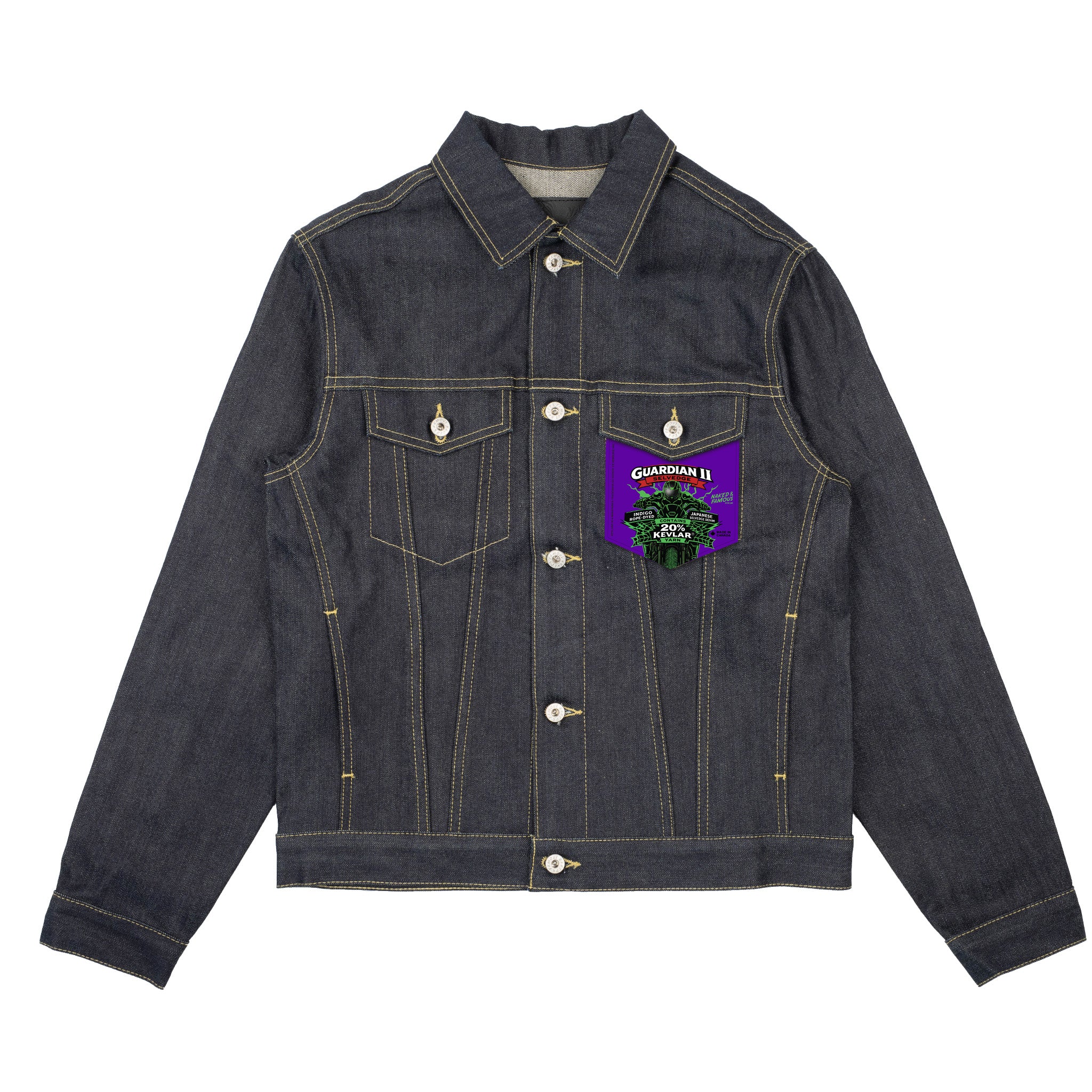 Denim Jacket - MIJ13 - Okayama Spirit Kuro | Naked & Famous Denim
