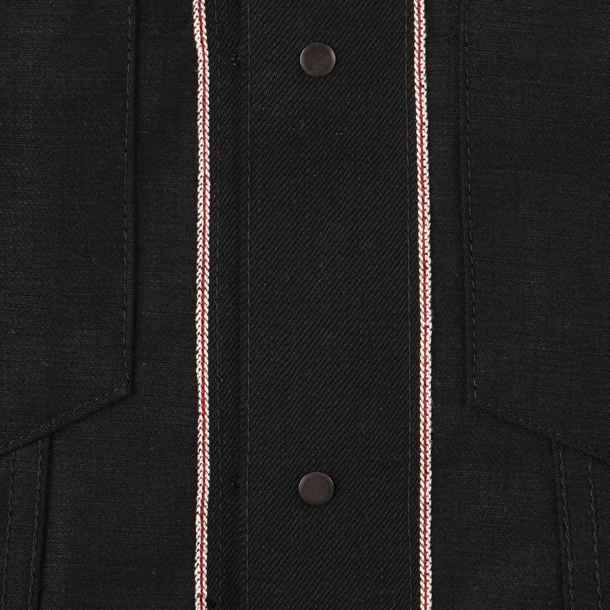 Denim Jacket - Solid Black Selvedge by Naked & Famous Denim