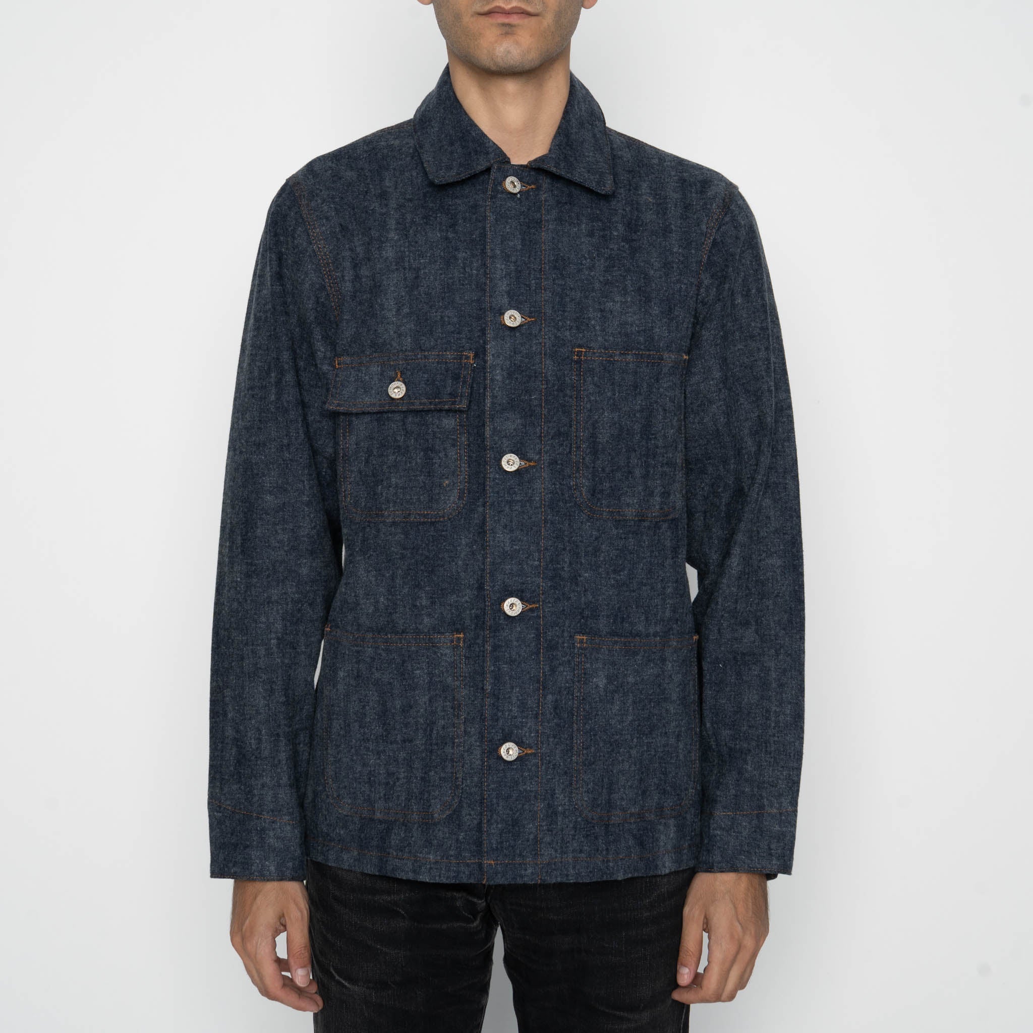 Chore Coat  - Max Brush Selvedge - Indigo