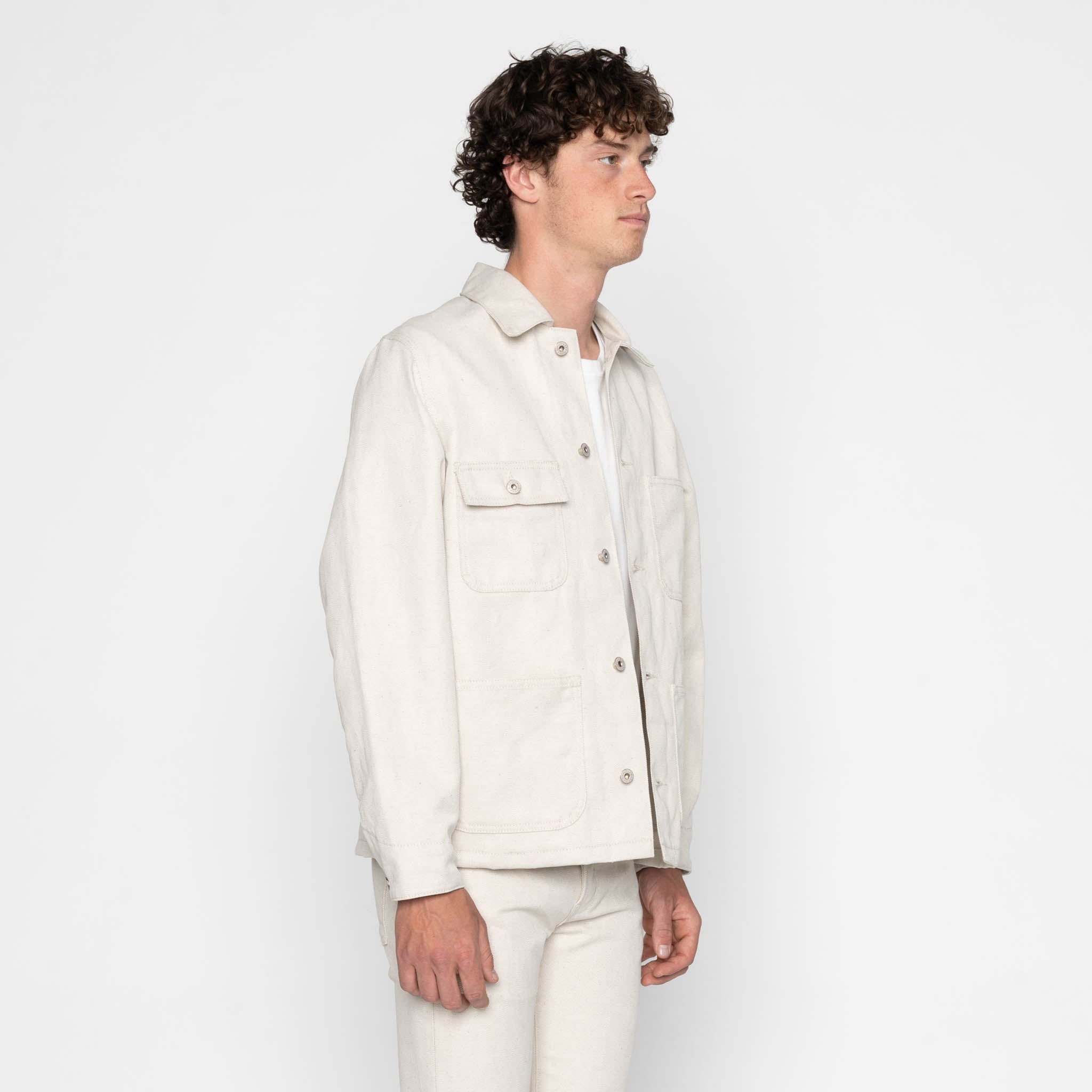 Chore Coat - Tabi Selvedge - Off White