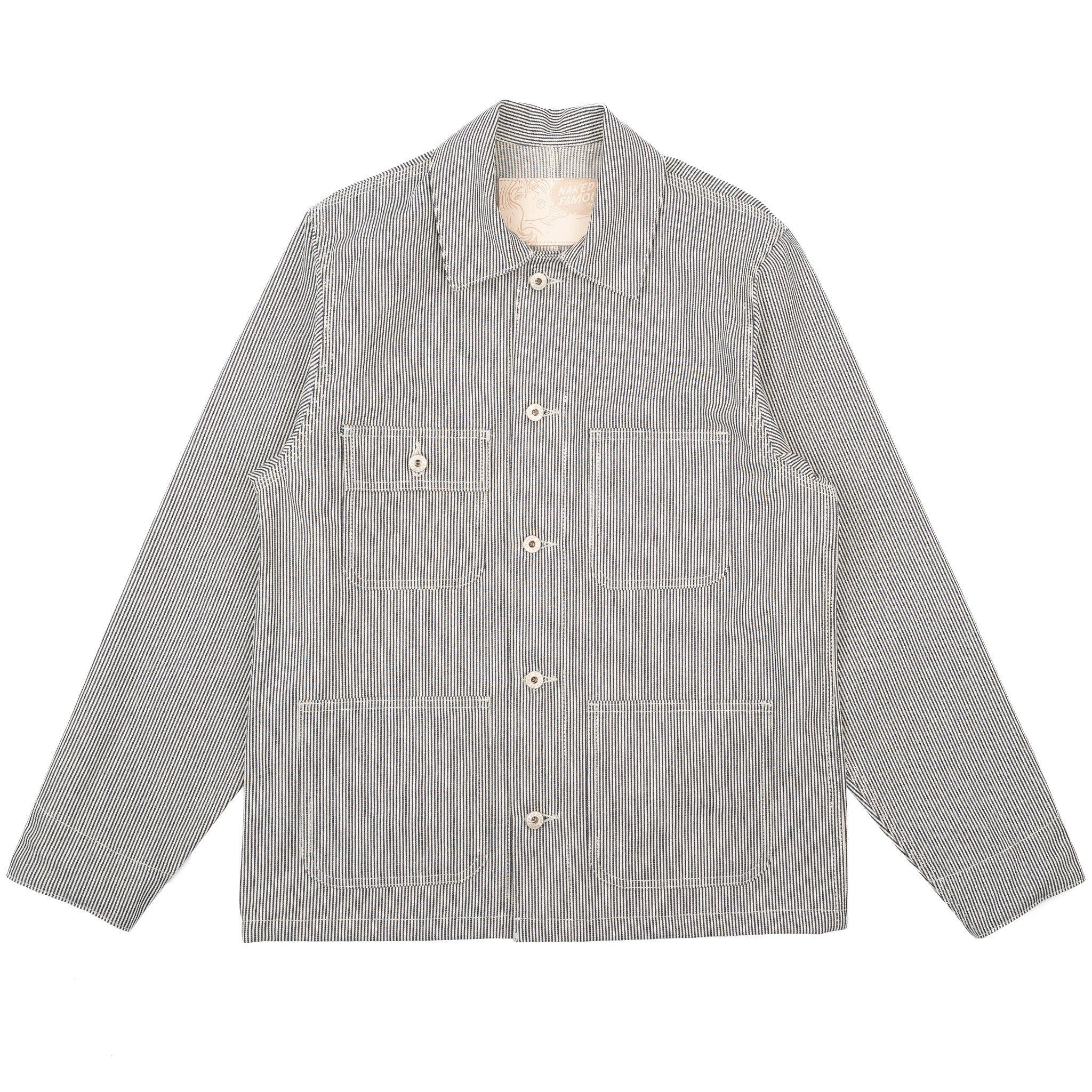 Chore Coat - Hickory Selvedge by Naked & Famous Denim
