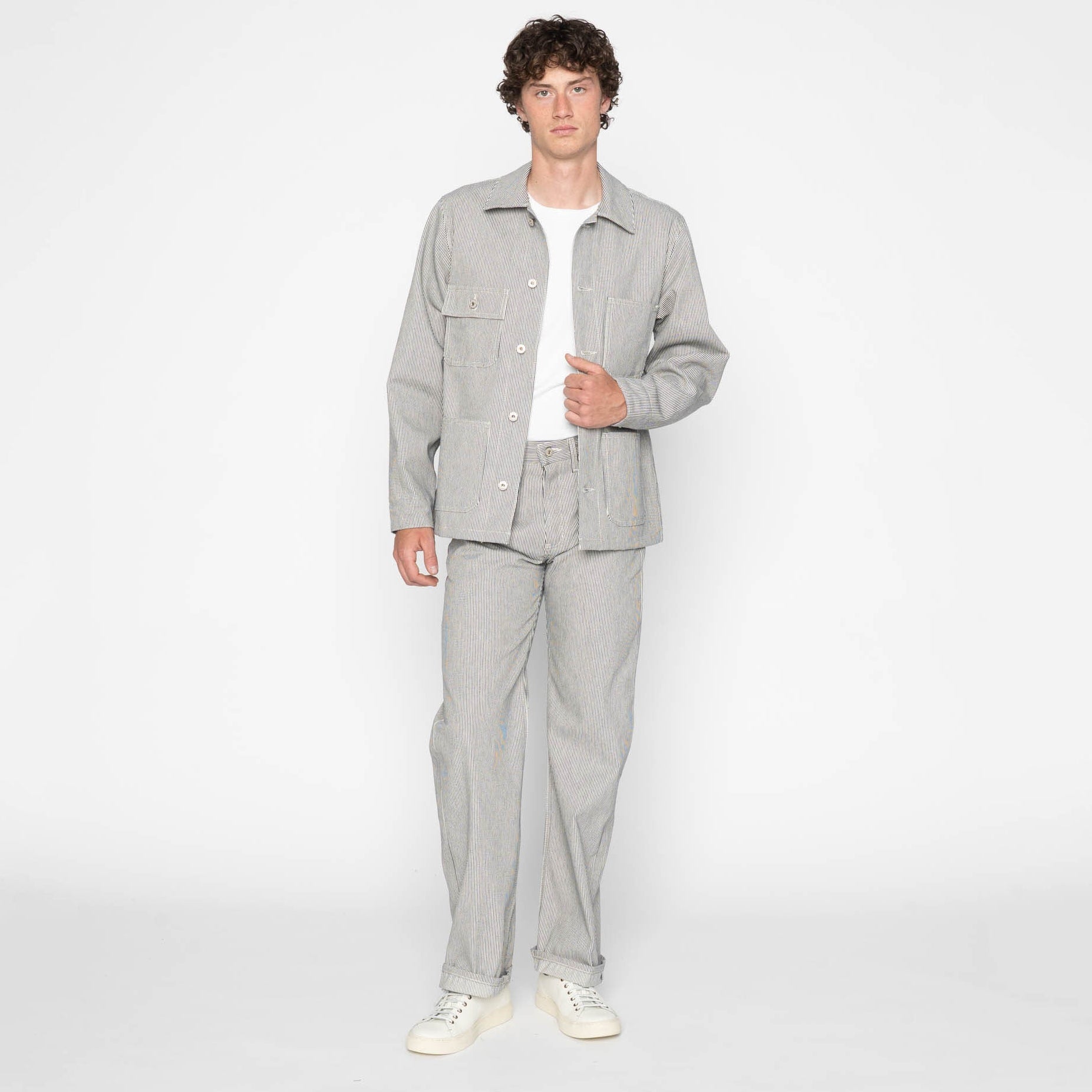 Chore Coat - Selvedge Hickory by Naked & Famous Denim