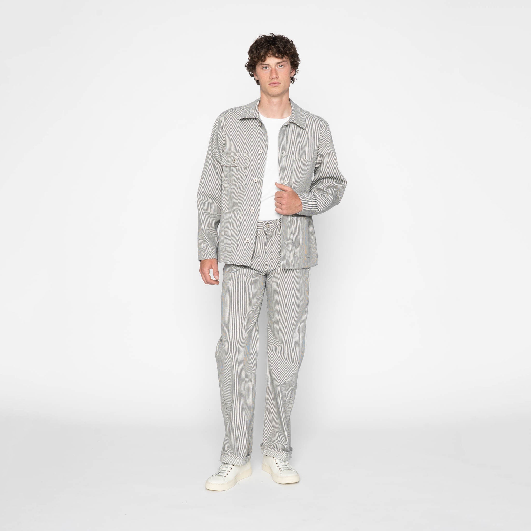 Chore Coat - Hickory Selvedge by Naked & Famous Denim