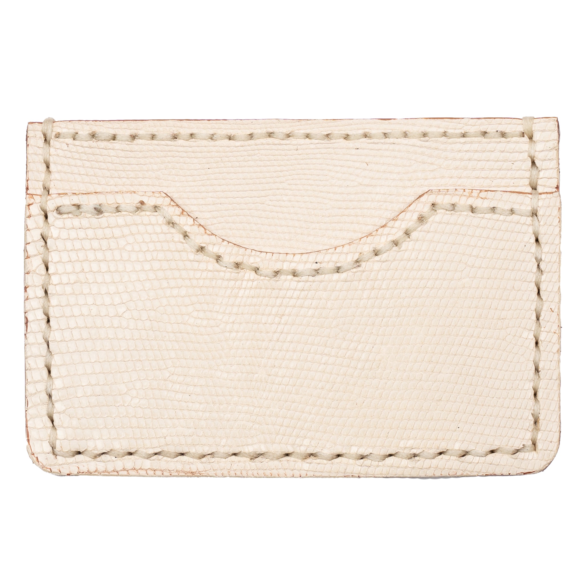 Card Case - Ivory Lizard | Naked & Famous Denim