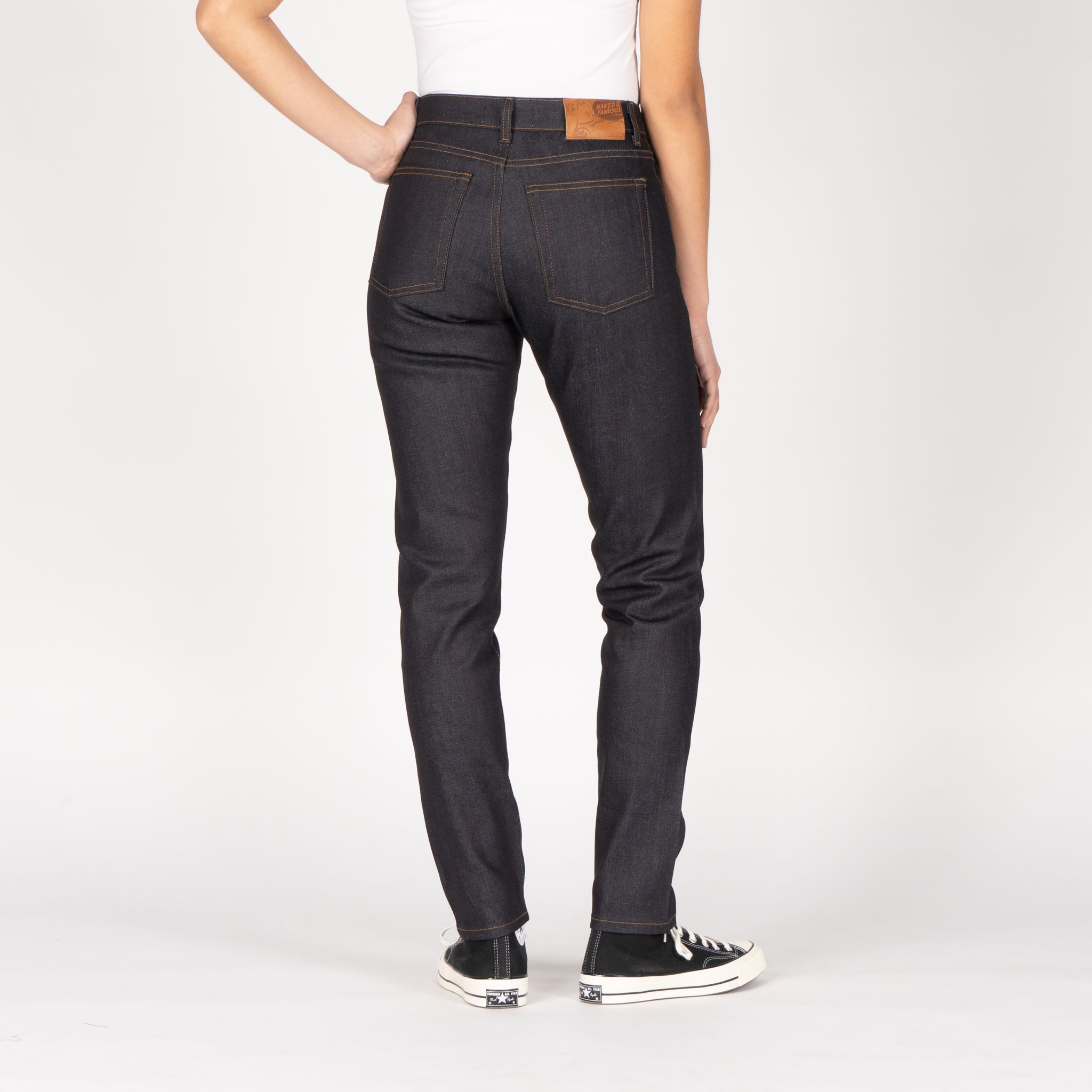 Women's - Max - Nightshade Stretch Selvedge by Naked & Famous Denim