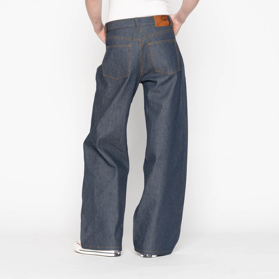 Wide Wild West  - Natural Indigo - Indigo by Naked & Famous Denim