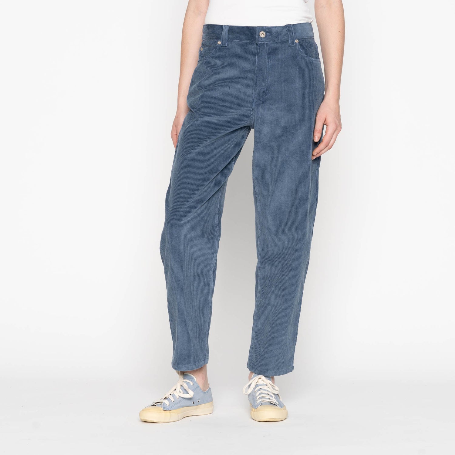 Bestie - Organic Faded Corduroy - Indigo by Naked & Famous Denim
