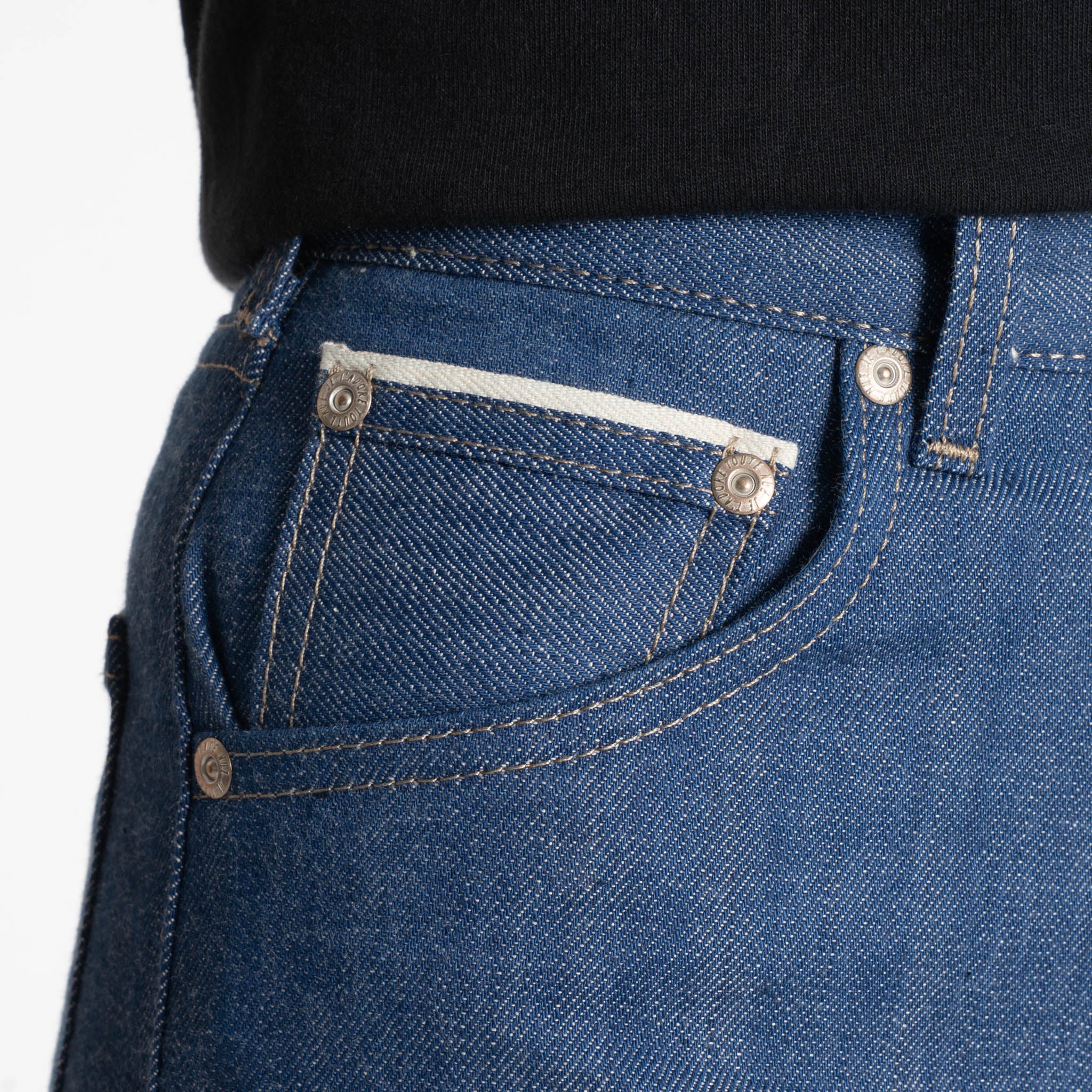 True Girl - The Cat’s Pajamas Selvedge - Blue by Naked & Famous Denim