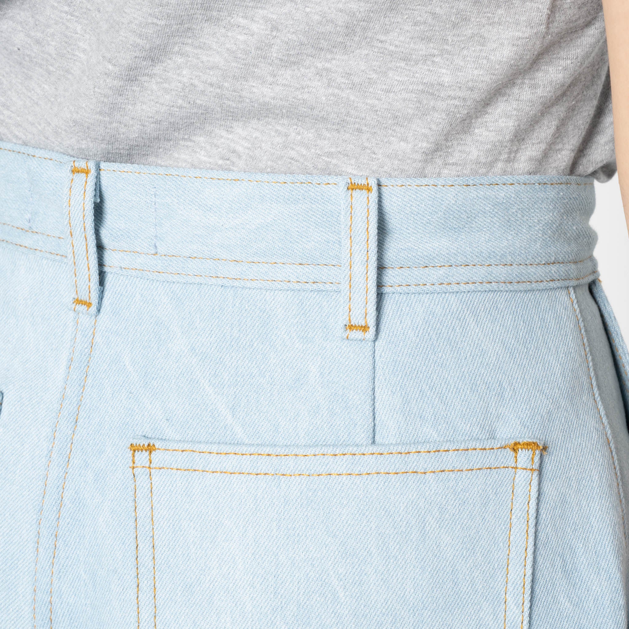 Maudie - Secret Agent Denim - Bleach Blue