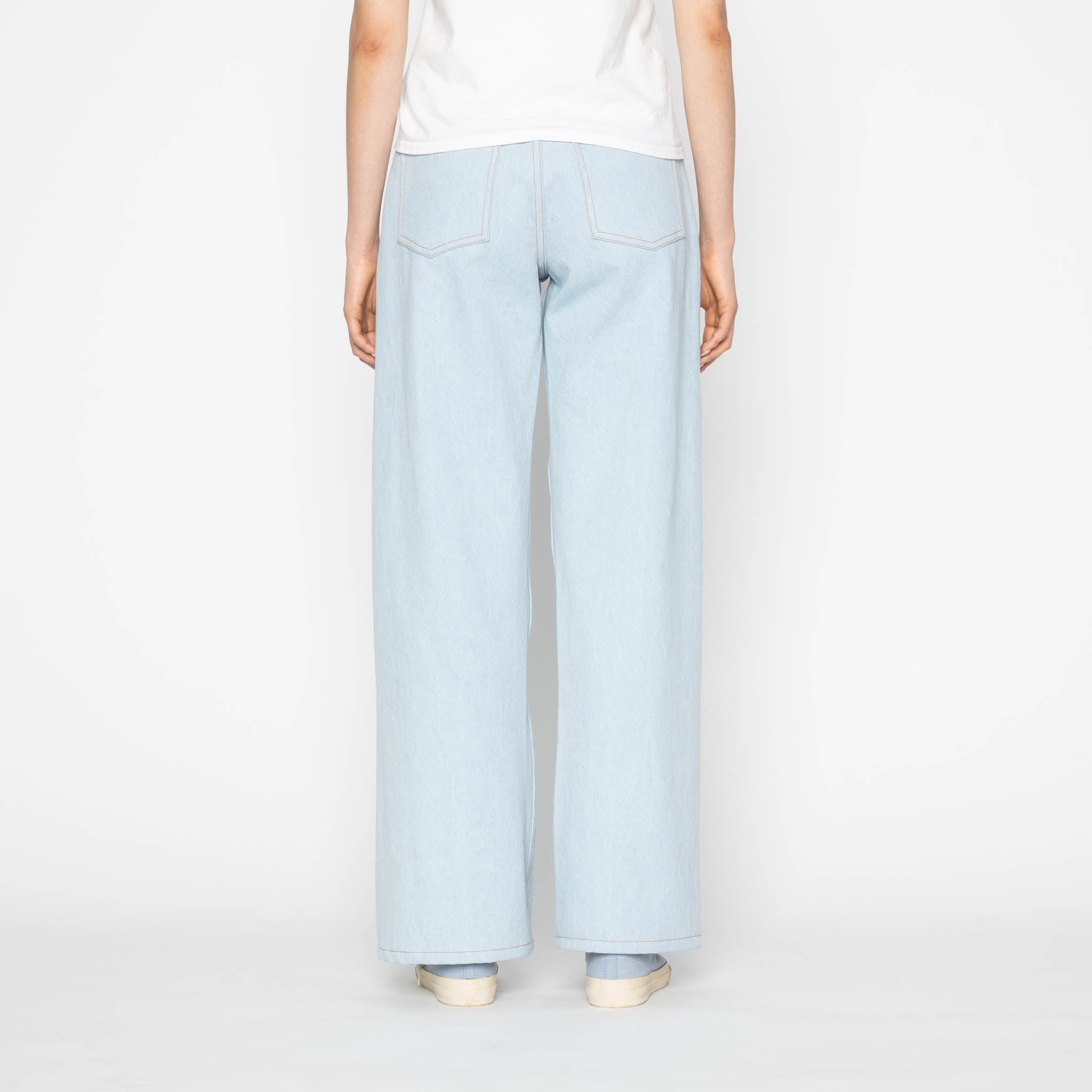 Wide Wild West - Secret Agent Denim - Bleach Blue