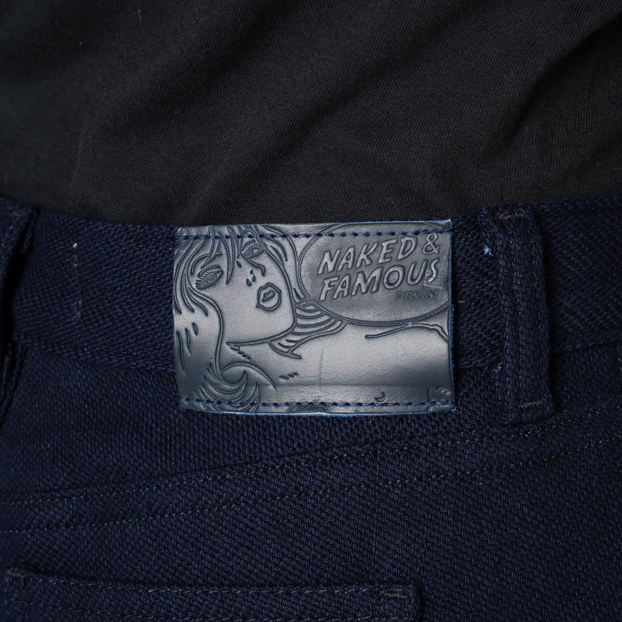 Bestie - Maekake Dobby - Indigo by Naked & Famous Denim