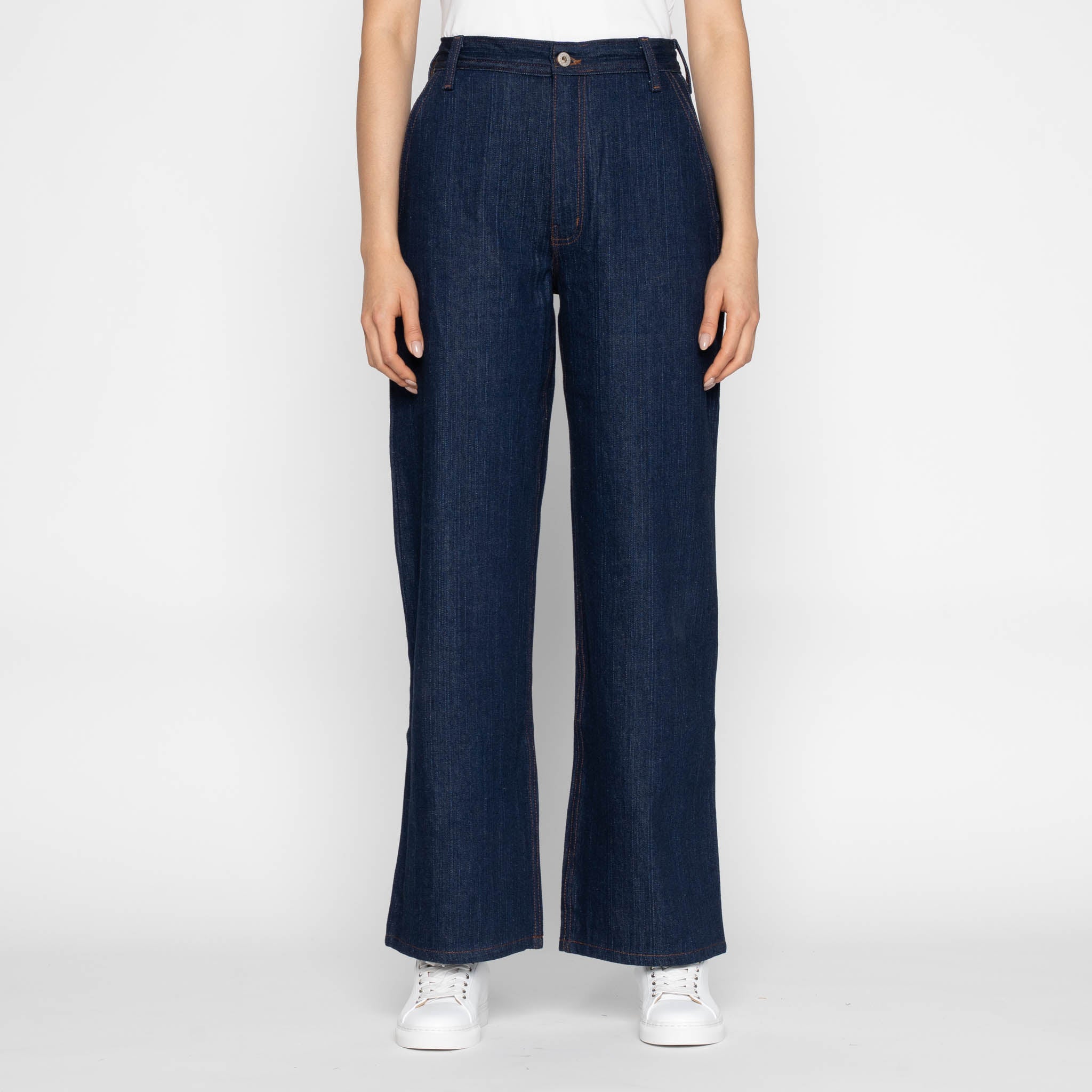 Maudie - Vertical Slub Denim