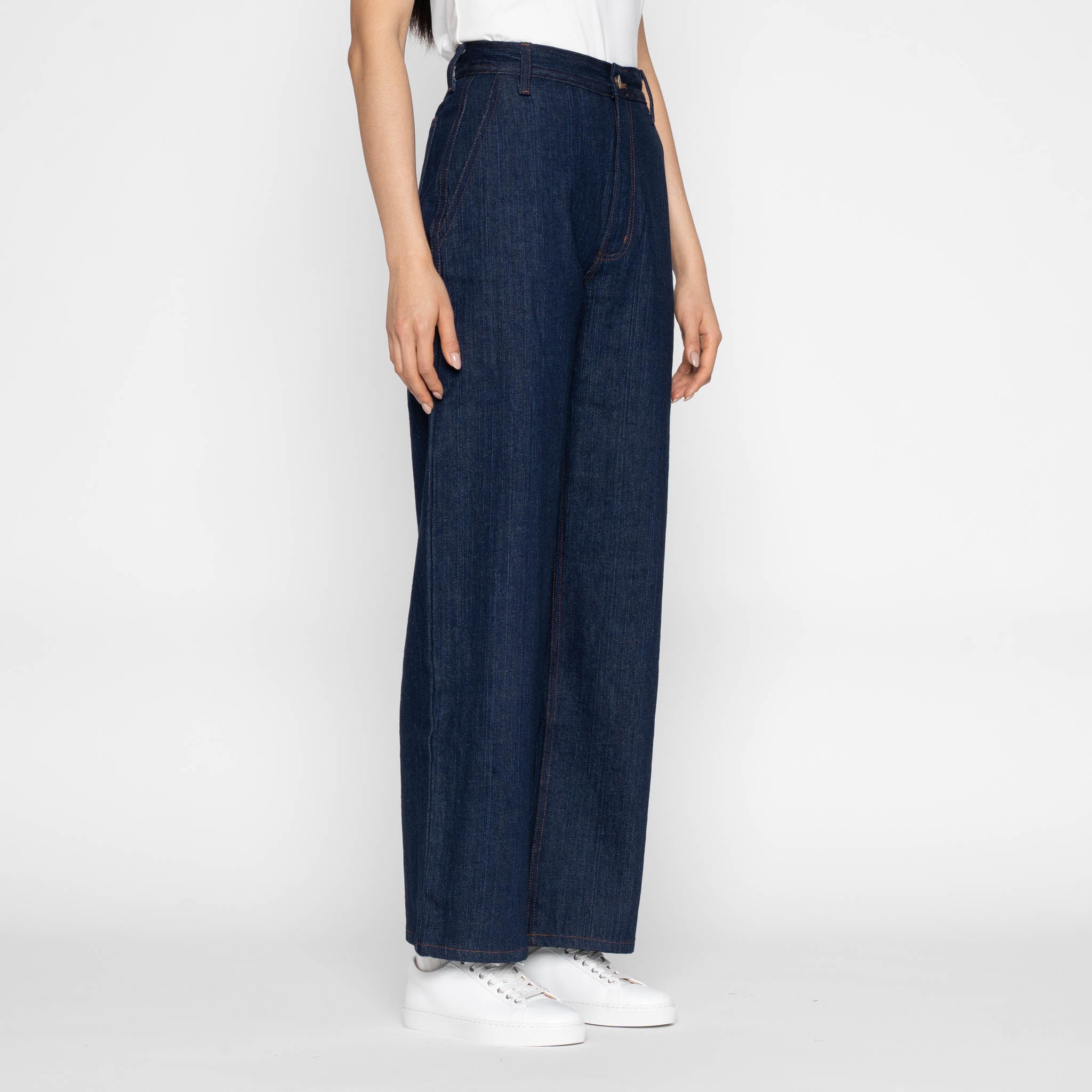 Maudie - Vertical Slub Denim