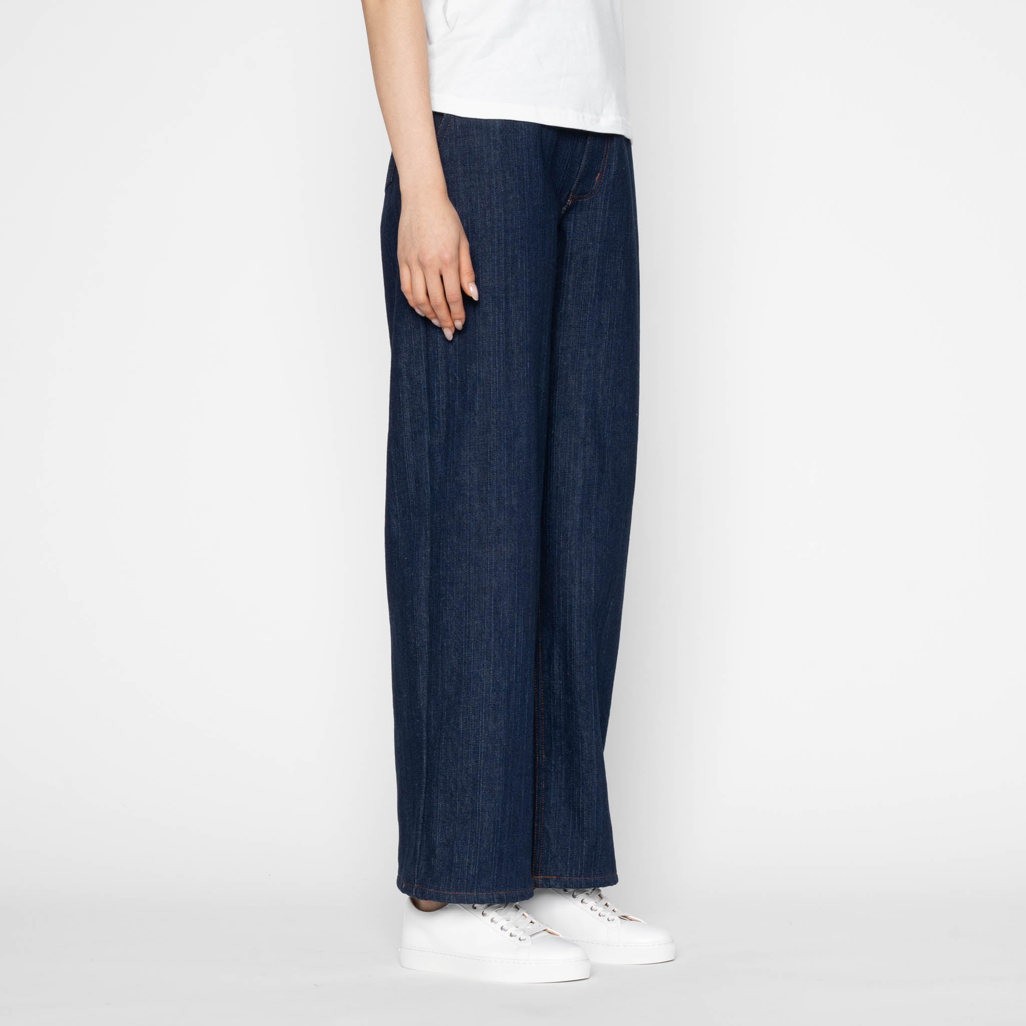 Maudie - Vertical Slub Denim