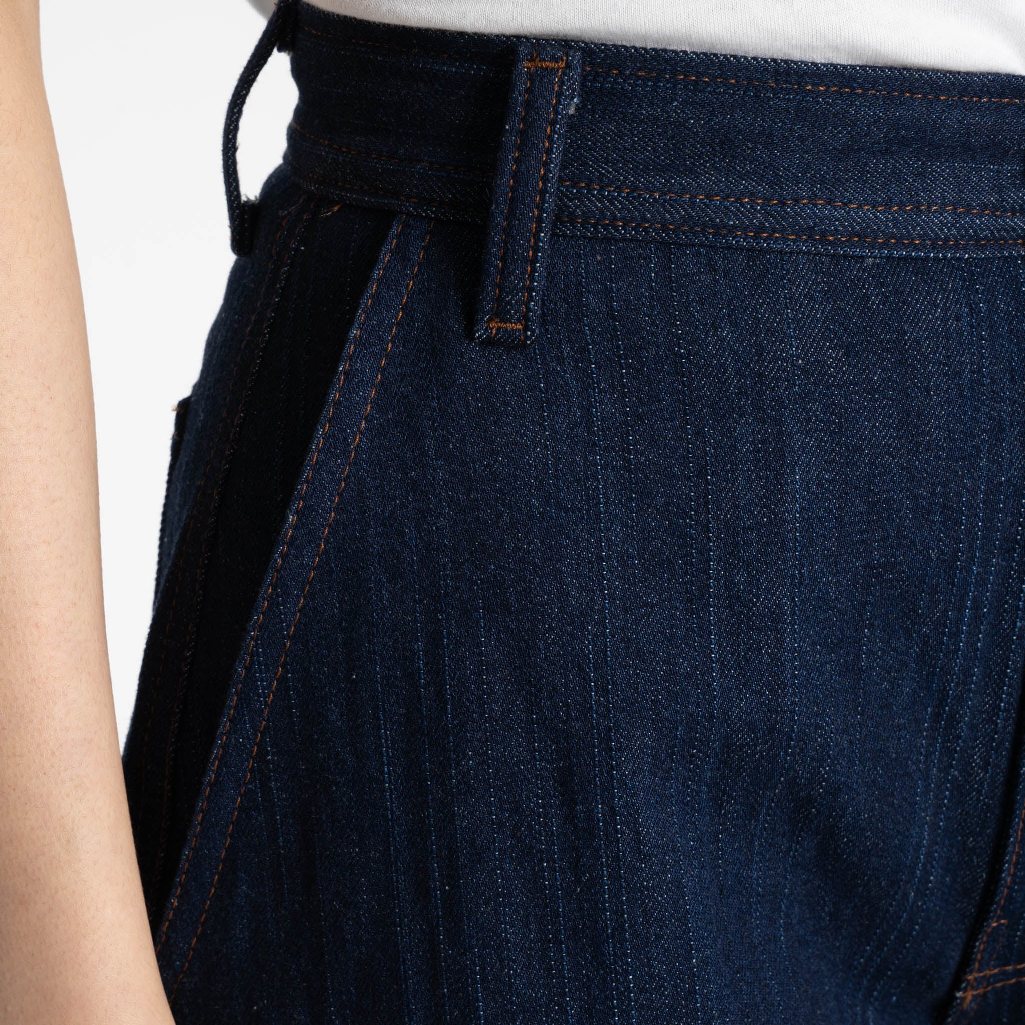 Maudie - Vertical Slub Denim by Naked & Famous Denim