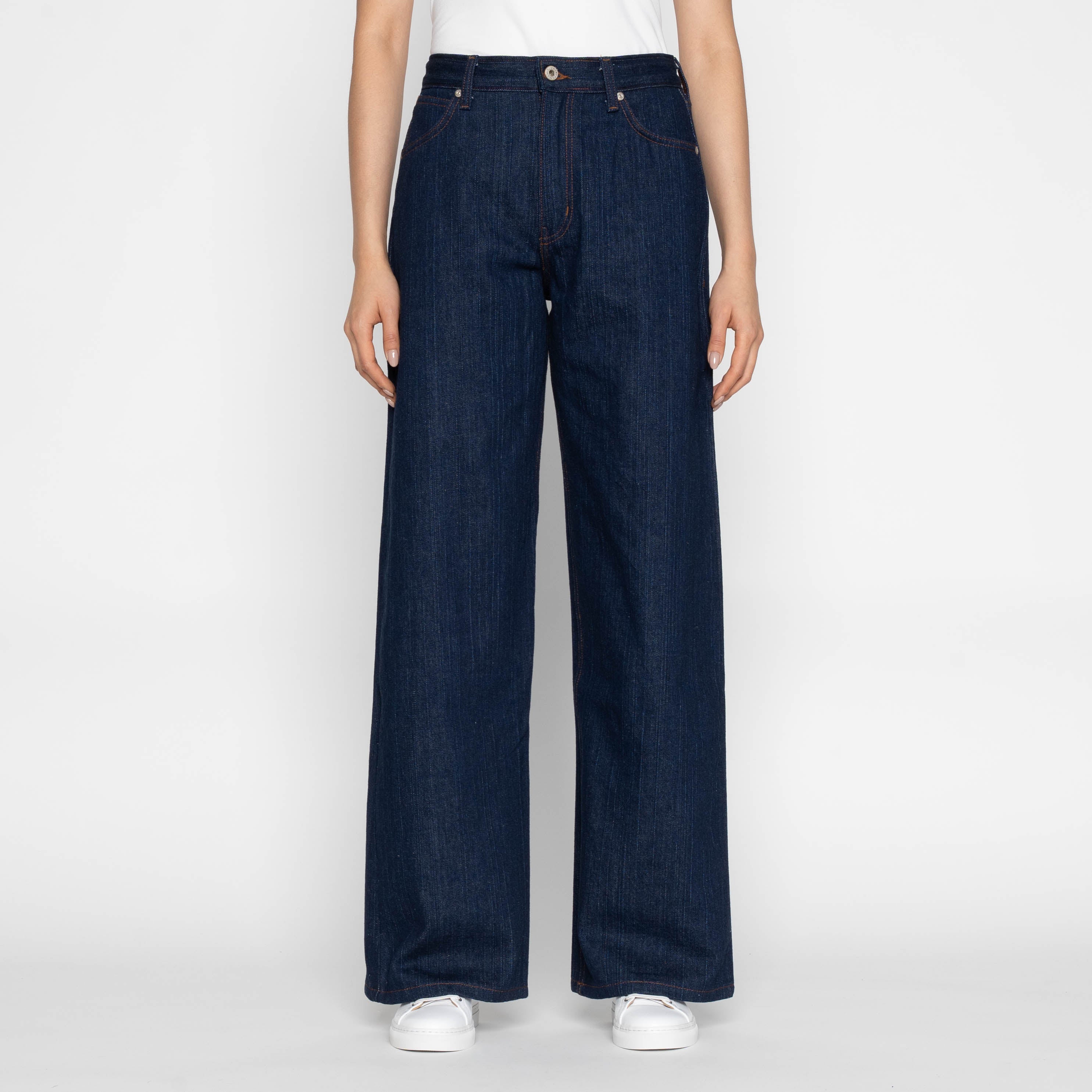 Wide Wild West - Vertical Slub Denim