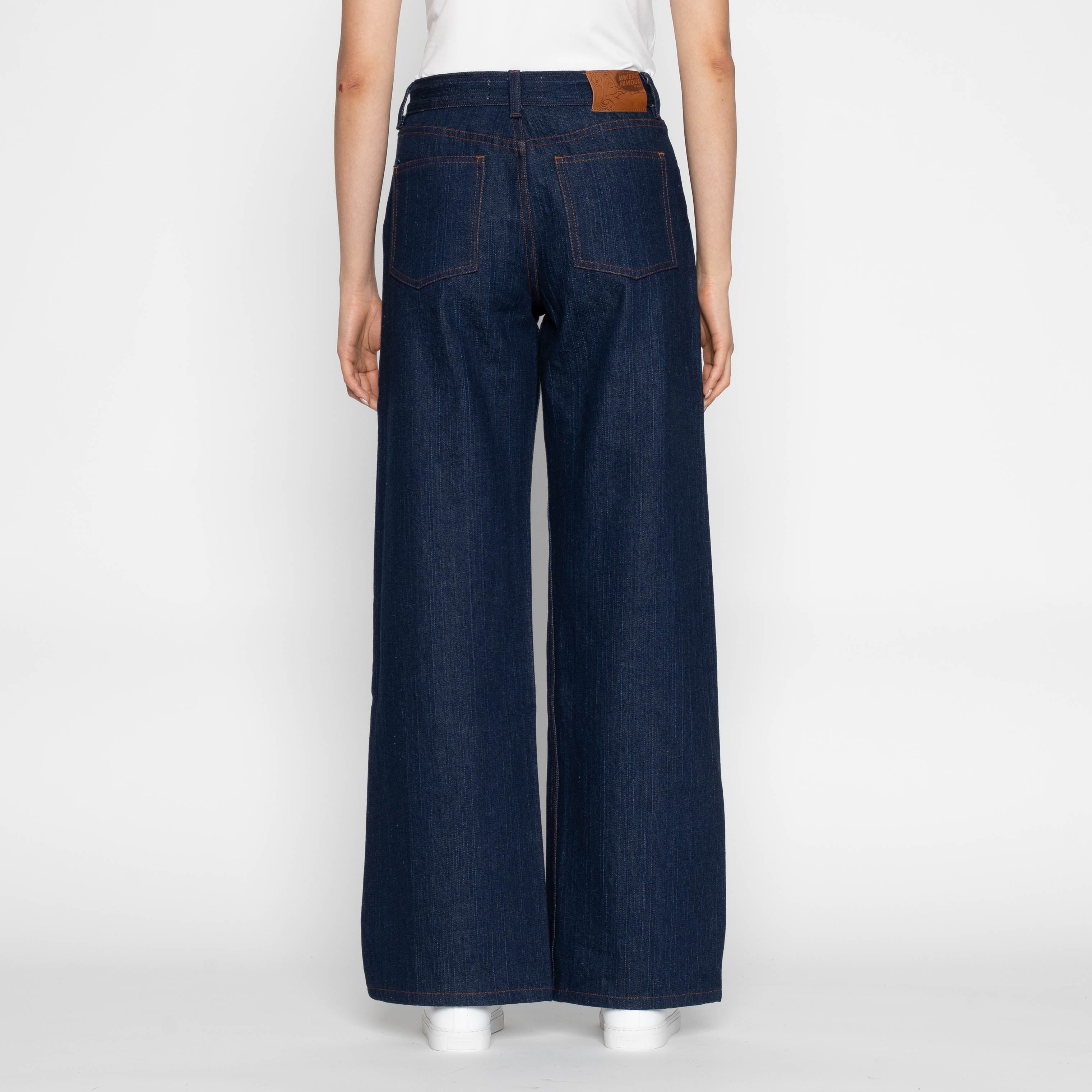 Wide Wild West - Vertical Slub Denim