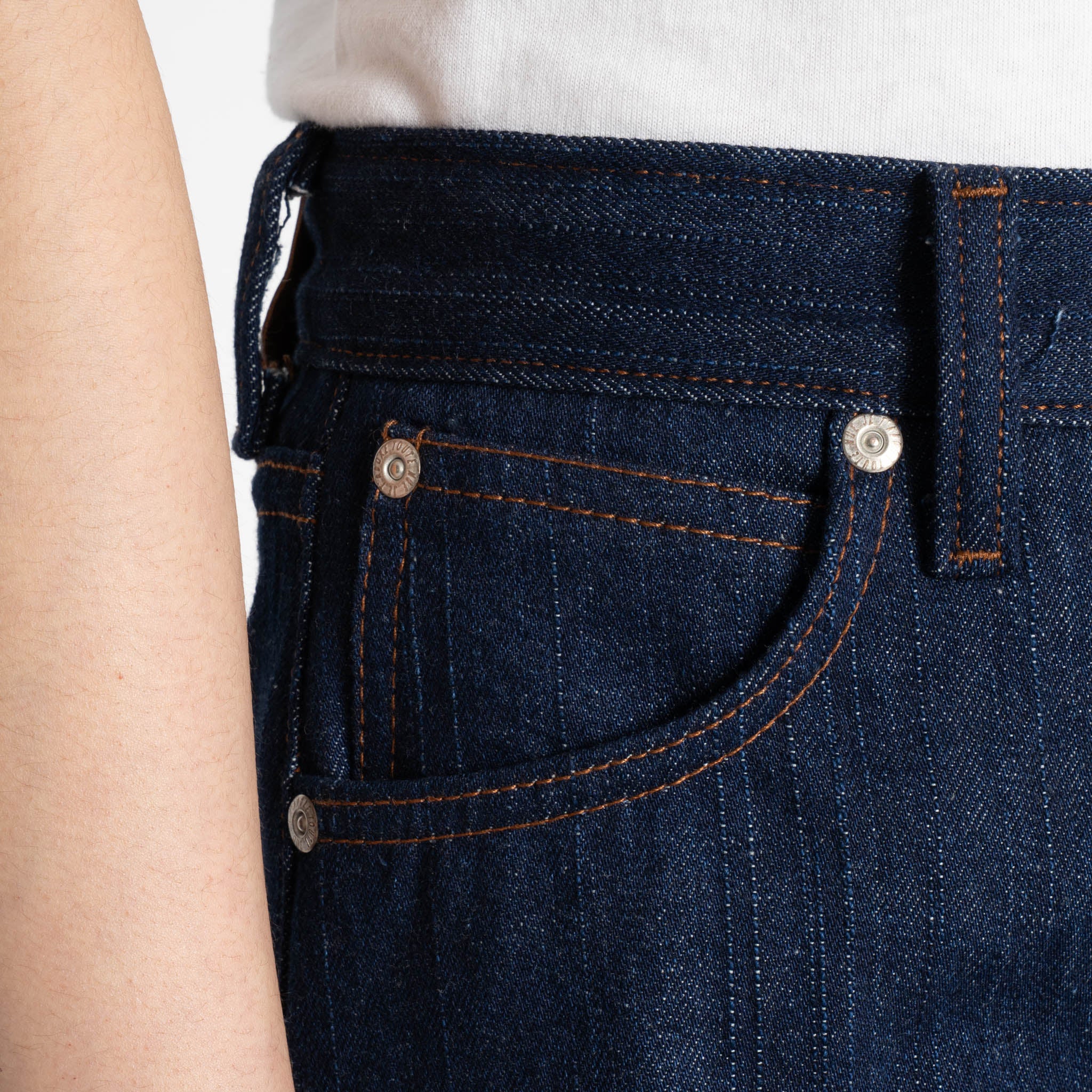 Wide Wild West - Vertical Slub Denim