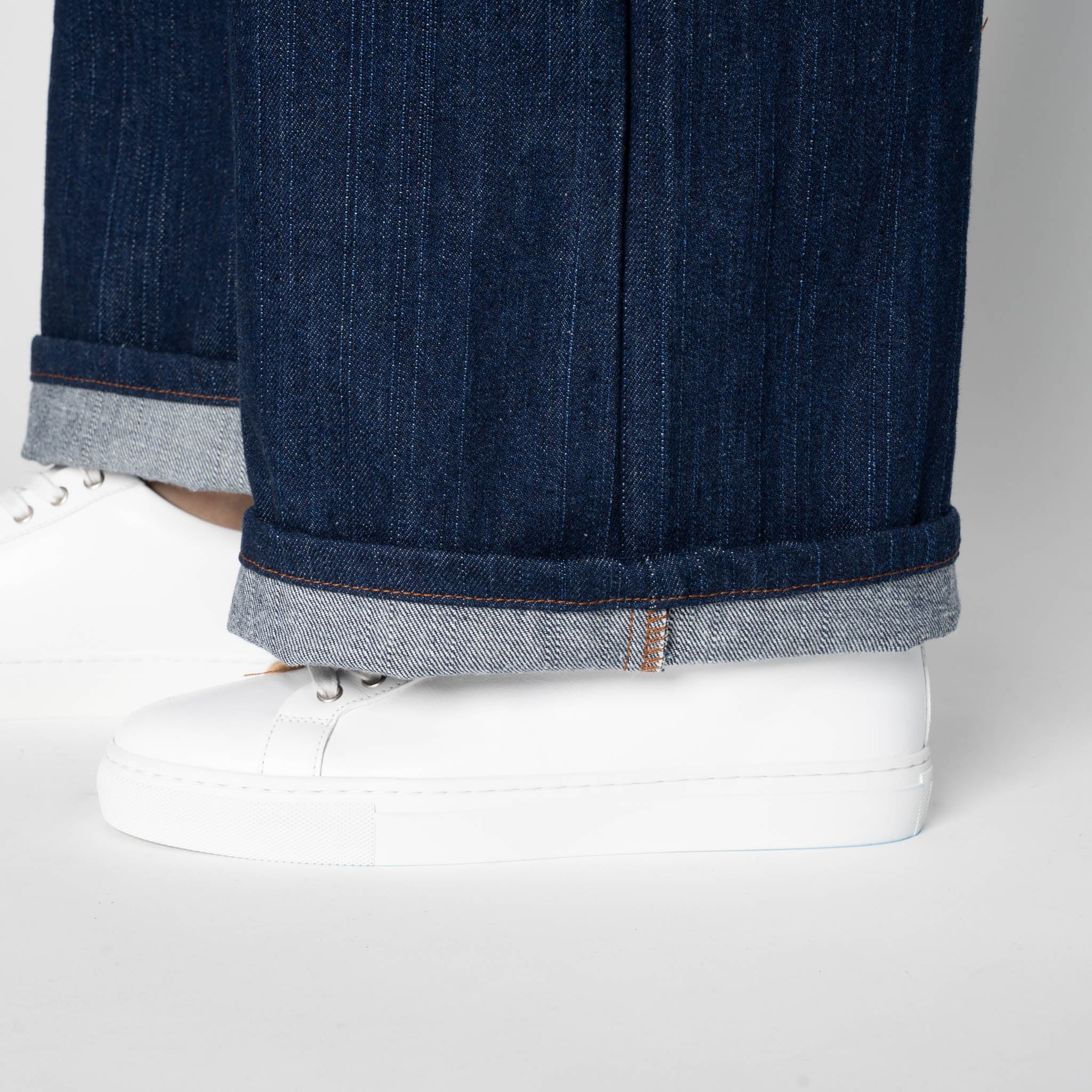 Wide Wild West - Vertical Slub Denim