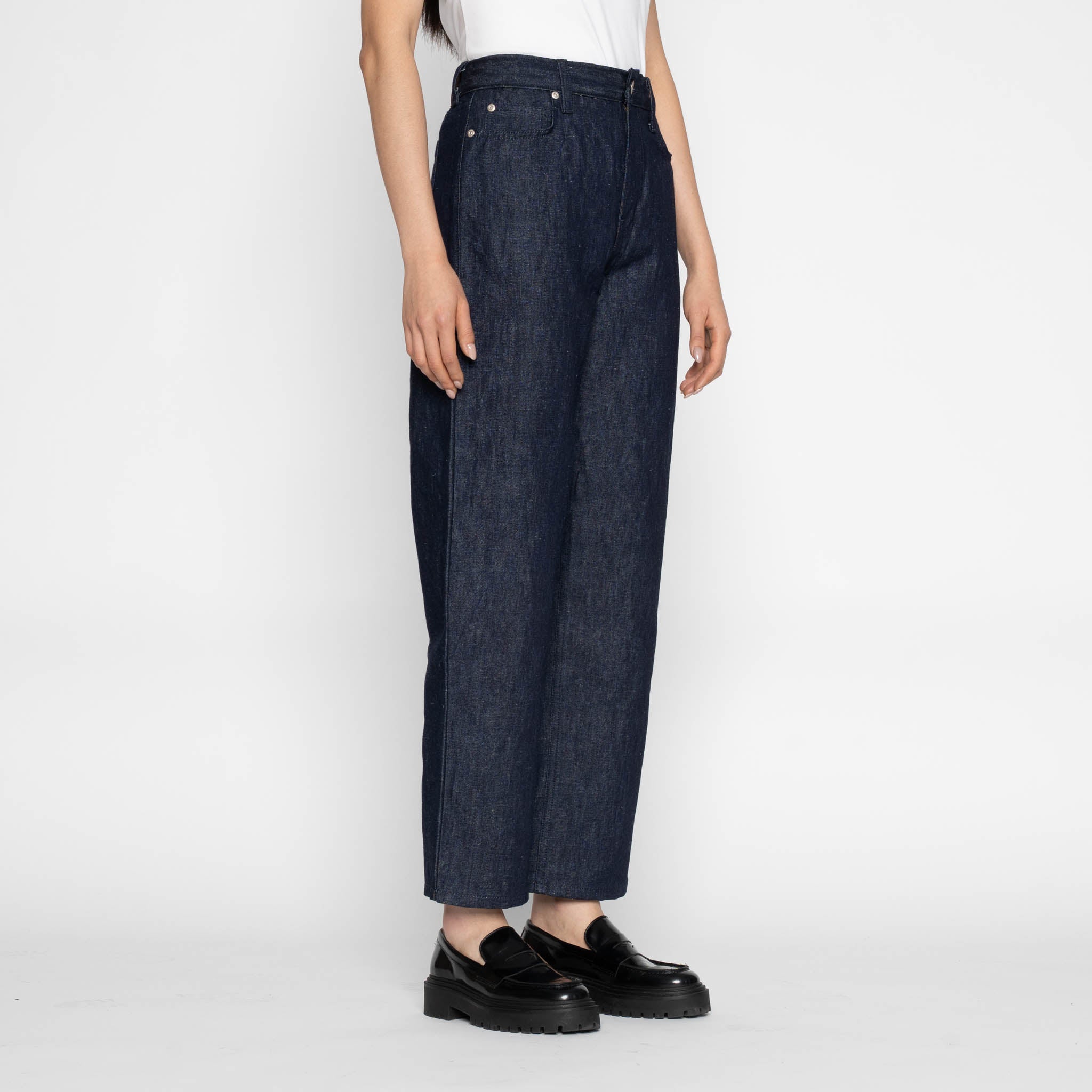 Bestie - Linen Blend Denim by Naked & Famous Denim