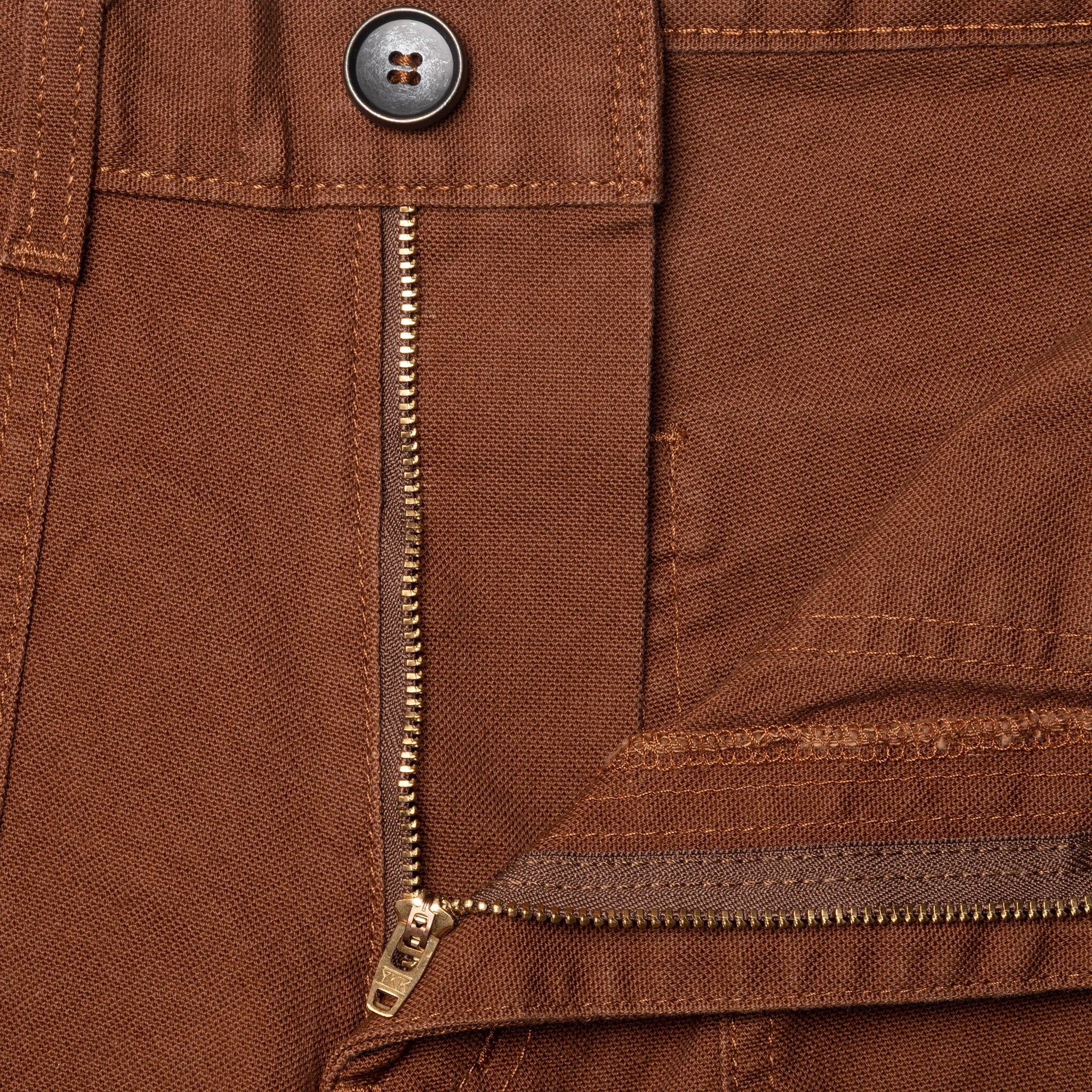 Women's - Fatigue Pant - Brick Canvas by Naked & Famous Denim