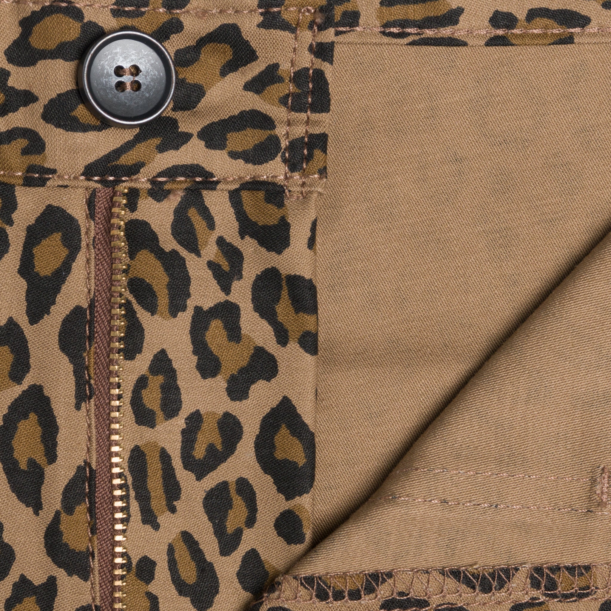 Fatigue Pant - Leopard Print by Naked & Famous Denim