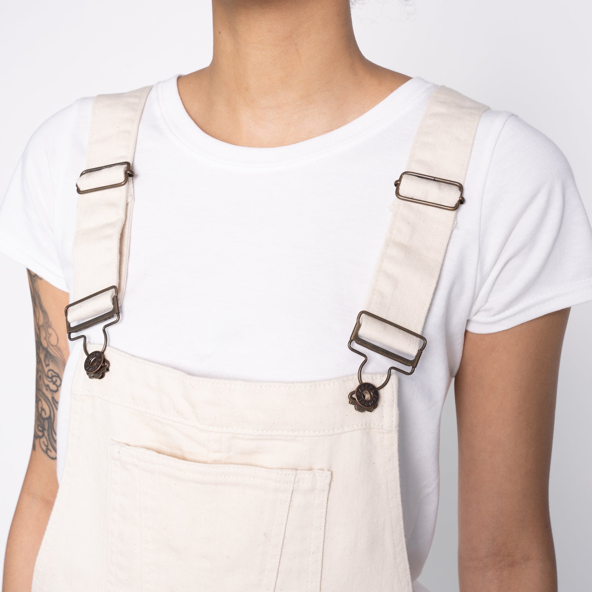Straight Leg Overalls - Natural Seed Denim Success