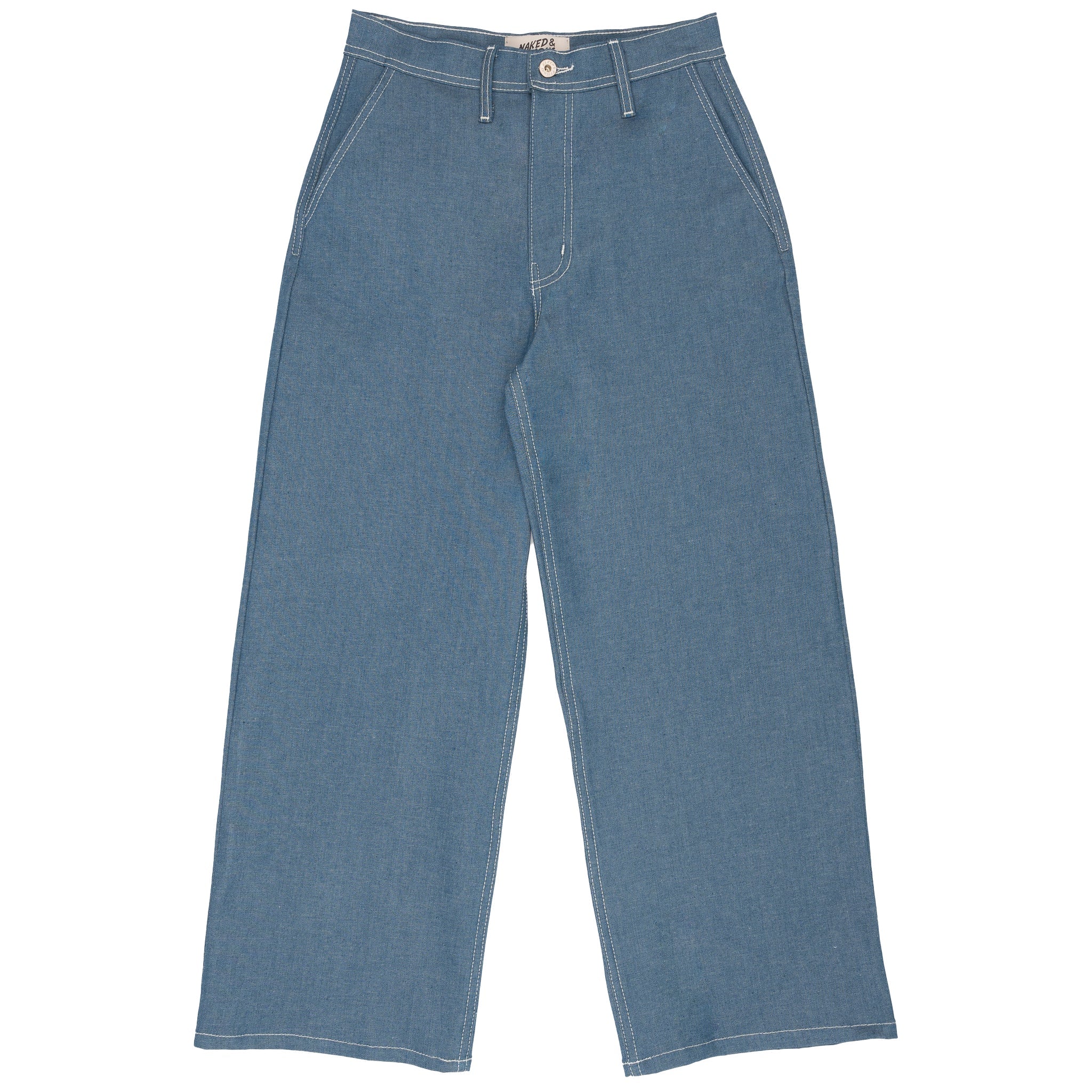 Maudie - Antique Blue Denim Stretch by Naked & Famous Denim