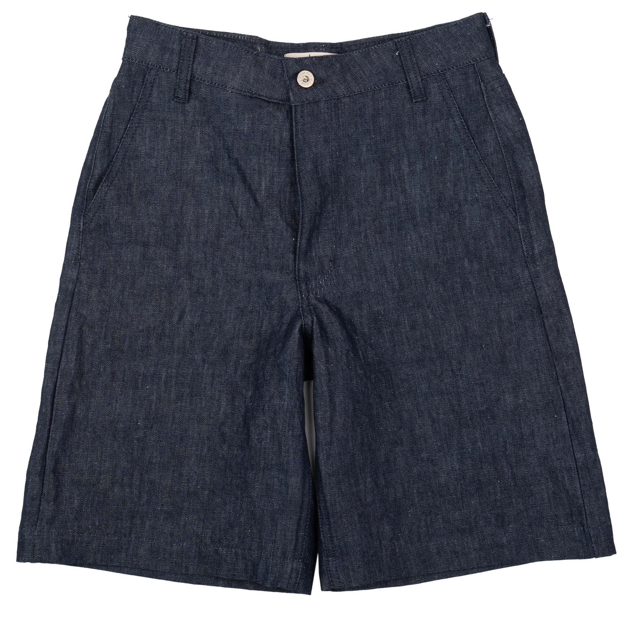 Andie Shorts - Linen Blend Denim - Indigo by Naked & Famous Denim