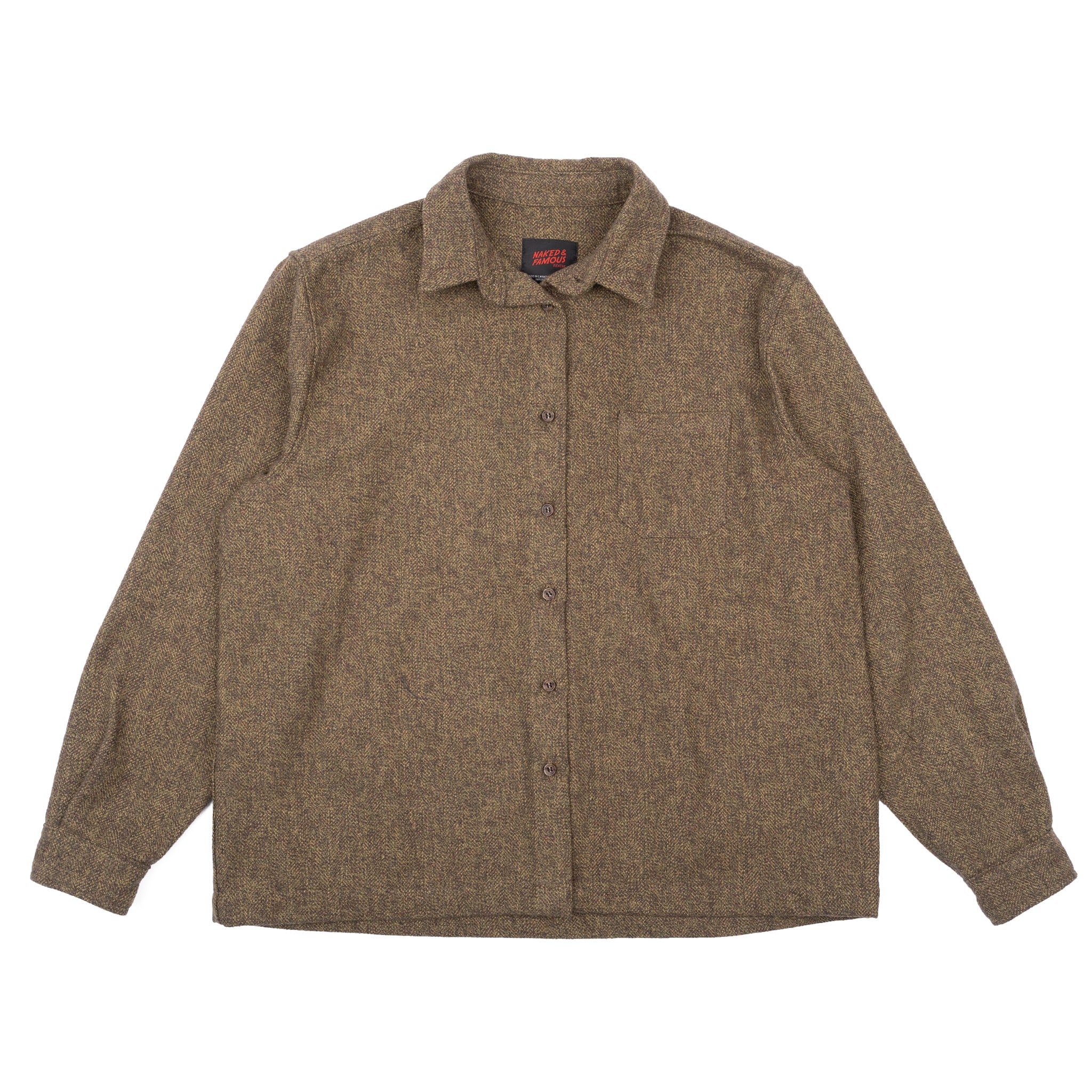 Judy Shirt - Herringbone Triple Twist - Forest