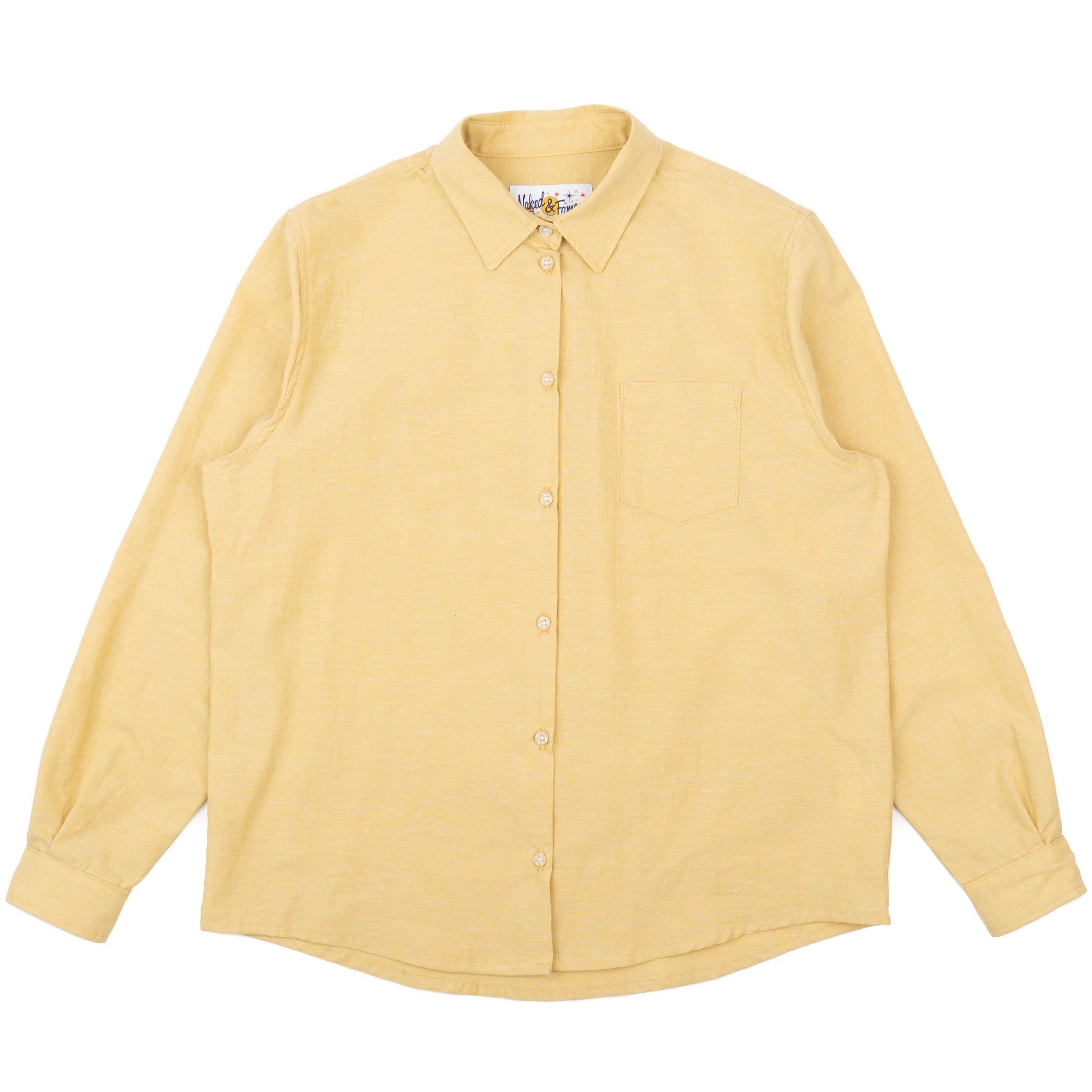 Judy Shirt - Selvedge Chambray - Yellow