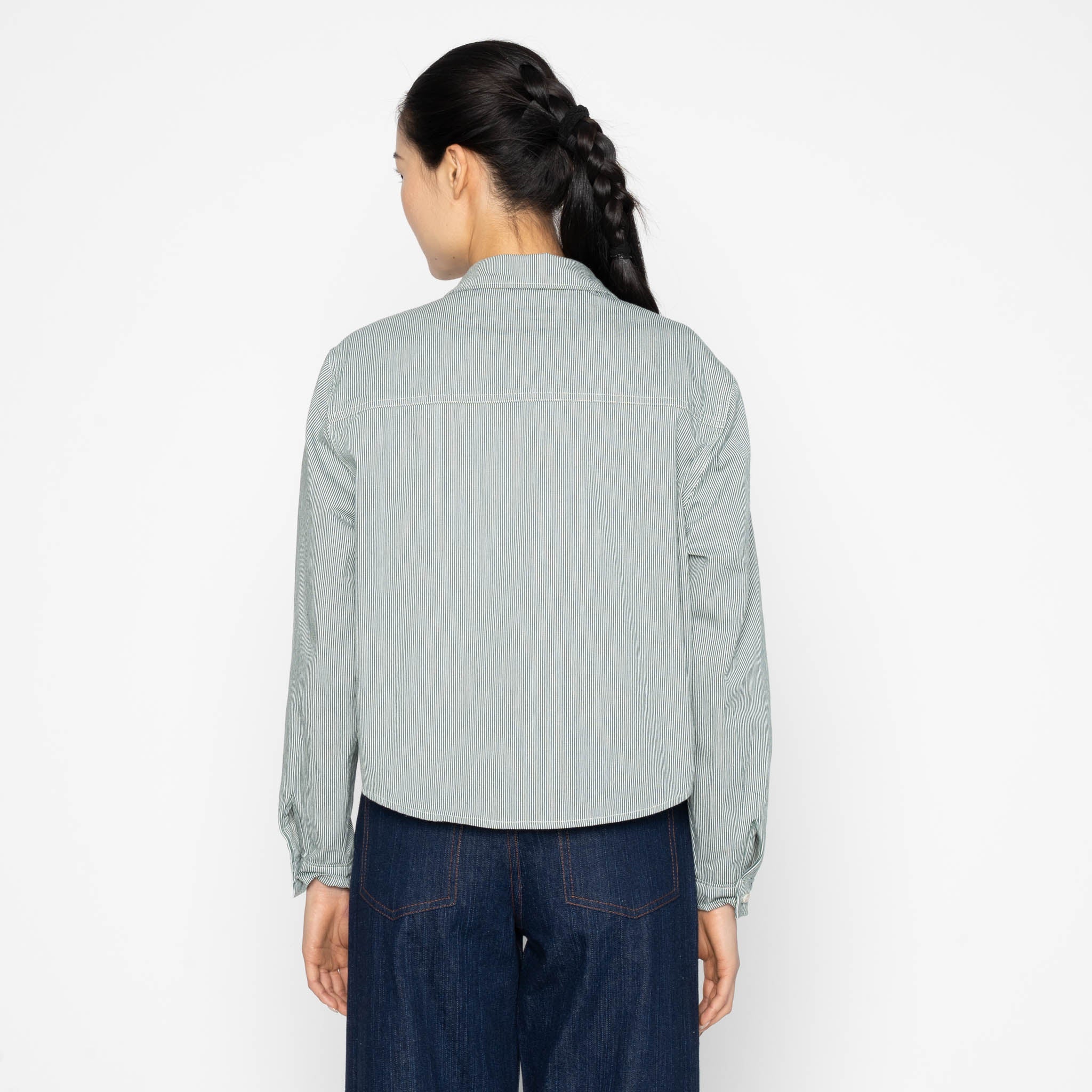 Princeton - Organic Hickory - Green by Naked & Famous Denim